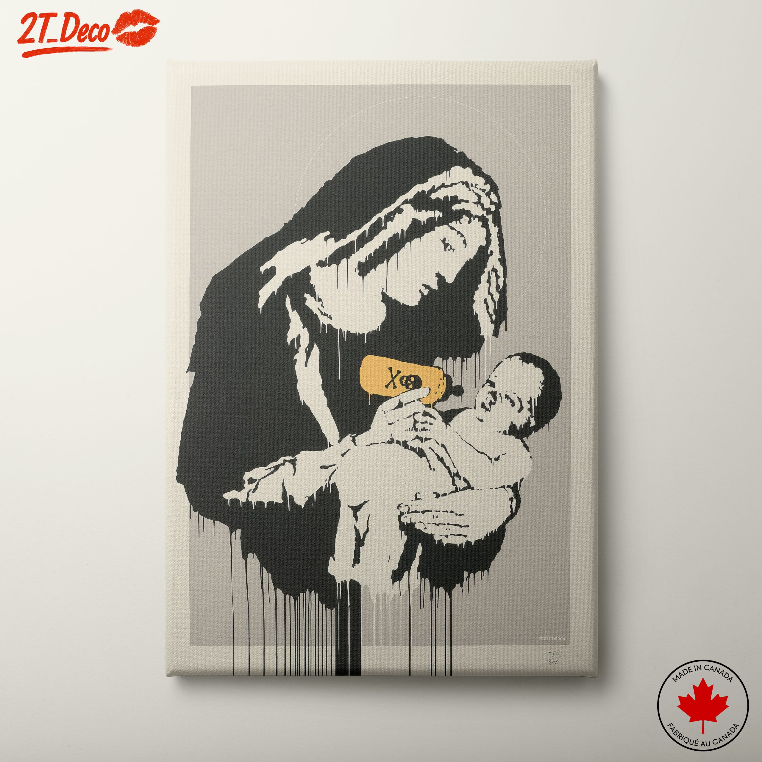 Contemporary Mother and Child Artwork