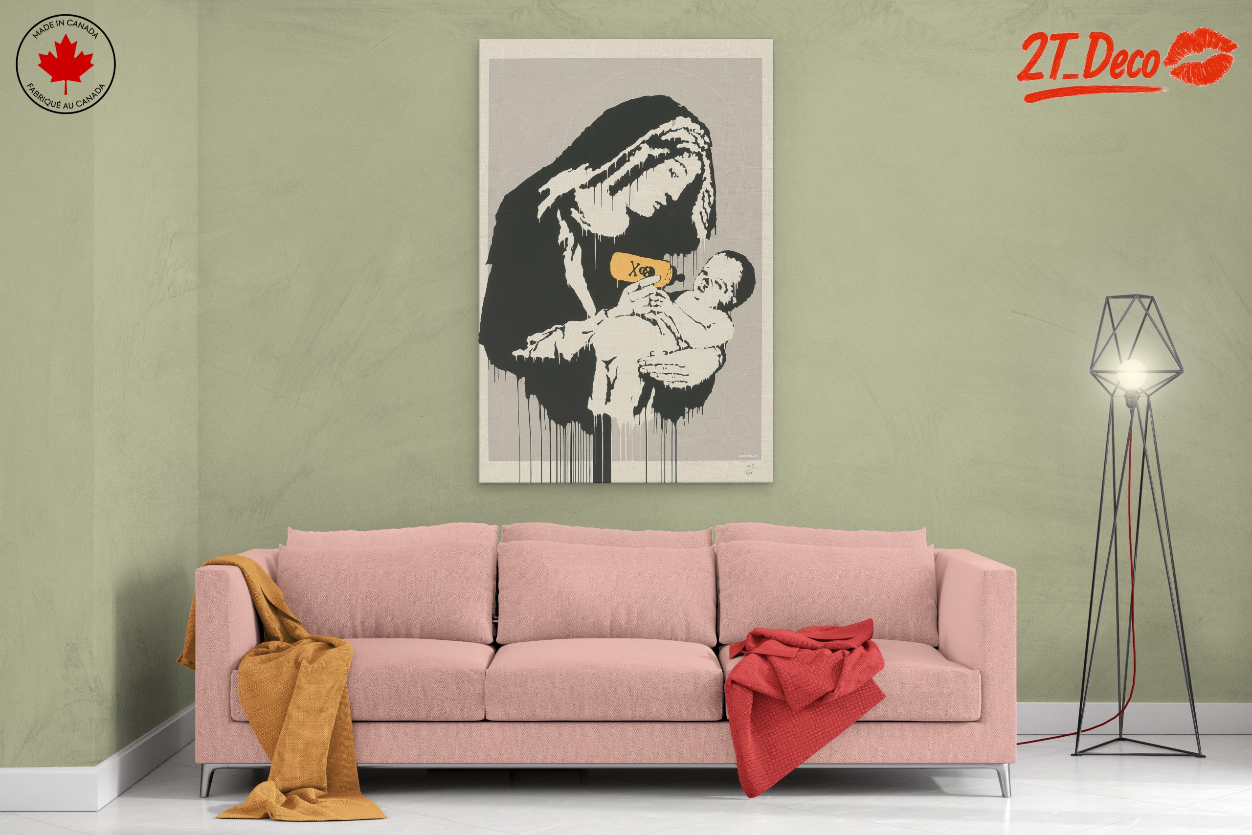 Contemporary Mother and Child Artwork - Image 2