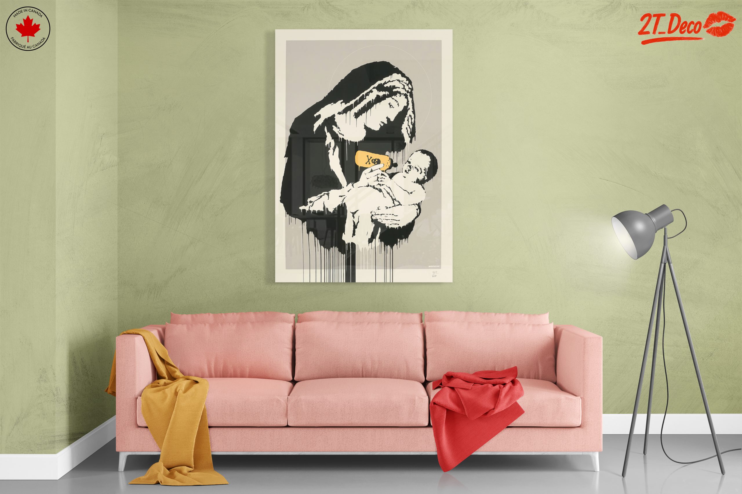 Contemporary Mother and Child Artwork - Image 7