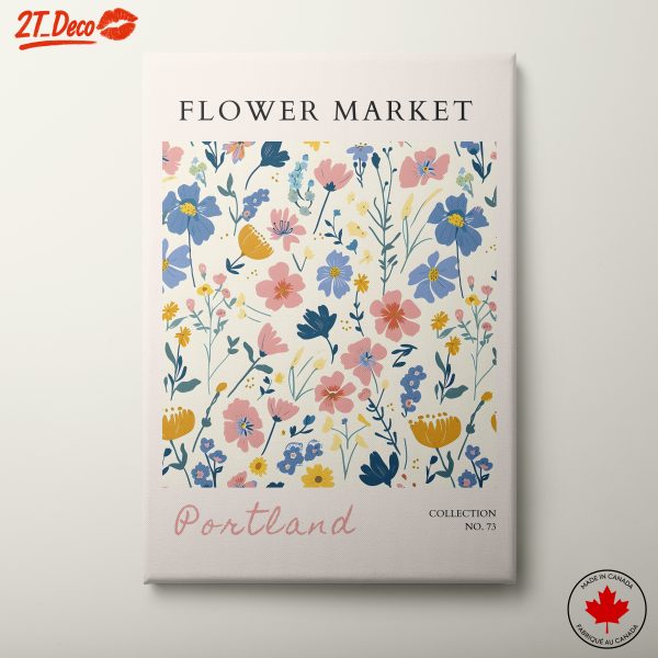 Flower Market Floral Design Artwork
