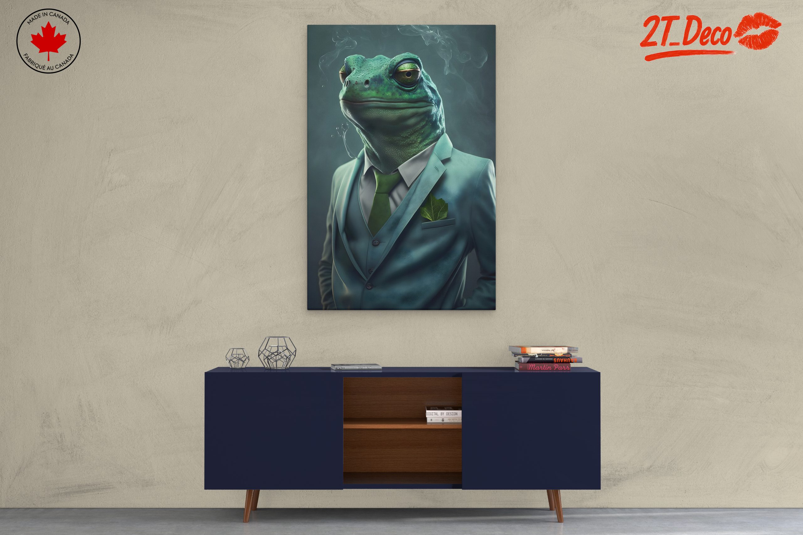 Anthropomorphic Frog Character Art - Image 3