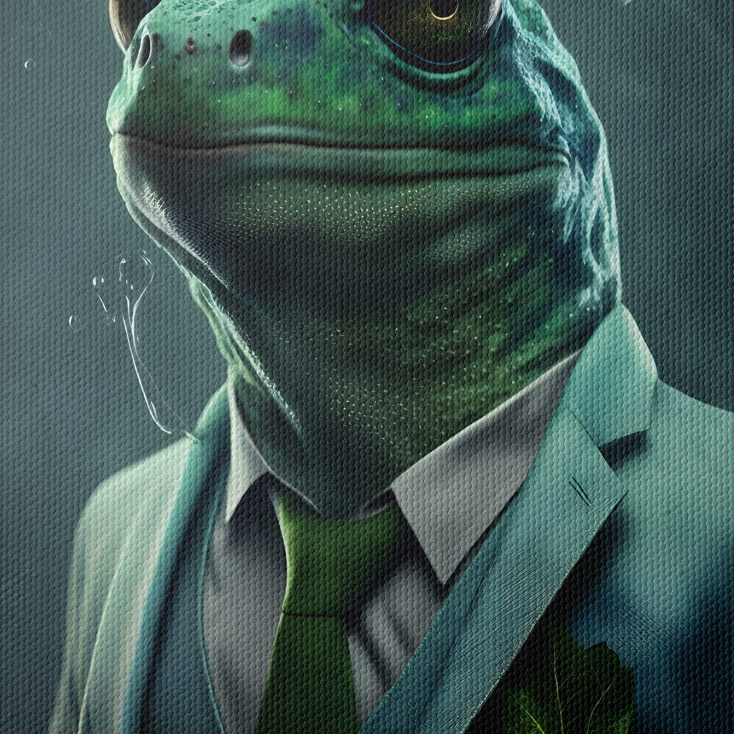 Anthropomorphic Frog Character Art - Image 4