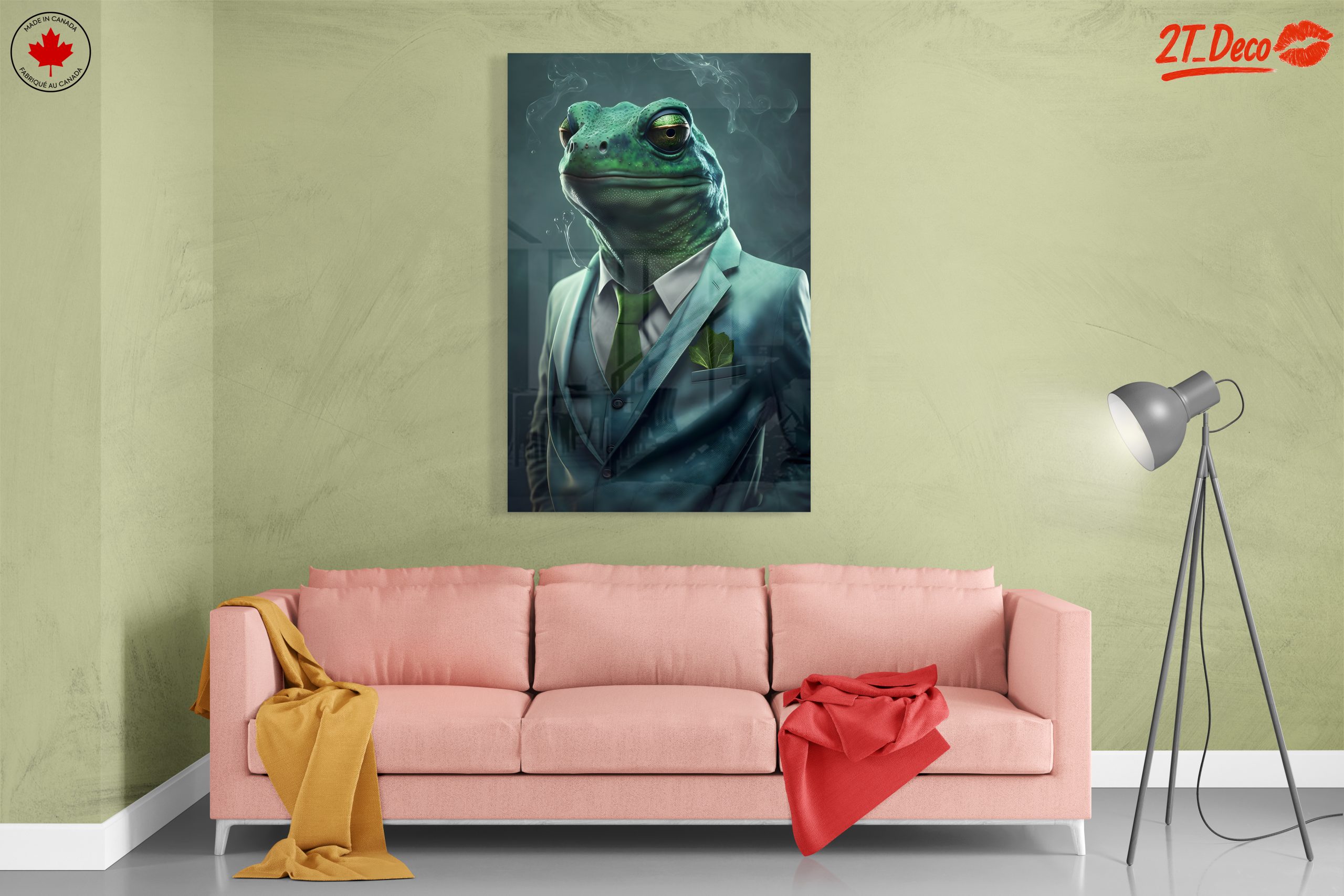 Anthropomorphic Frog Character Art - Image 7