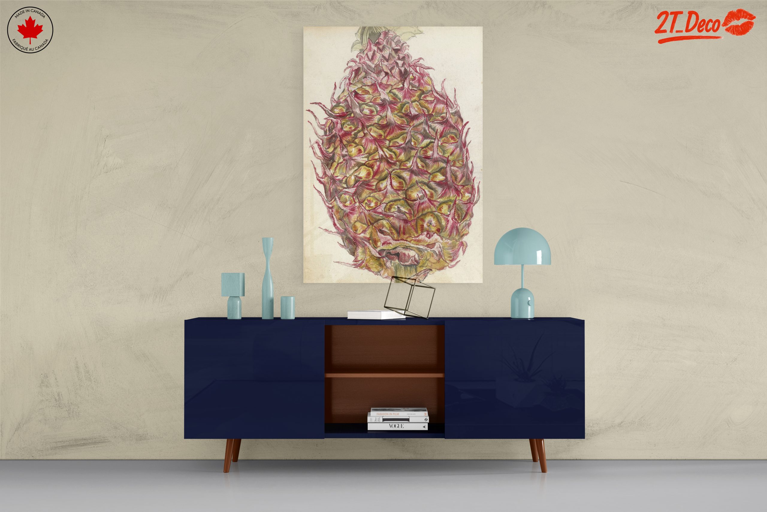 Colorful Abstract Pineapple Illustration - Image 8