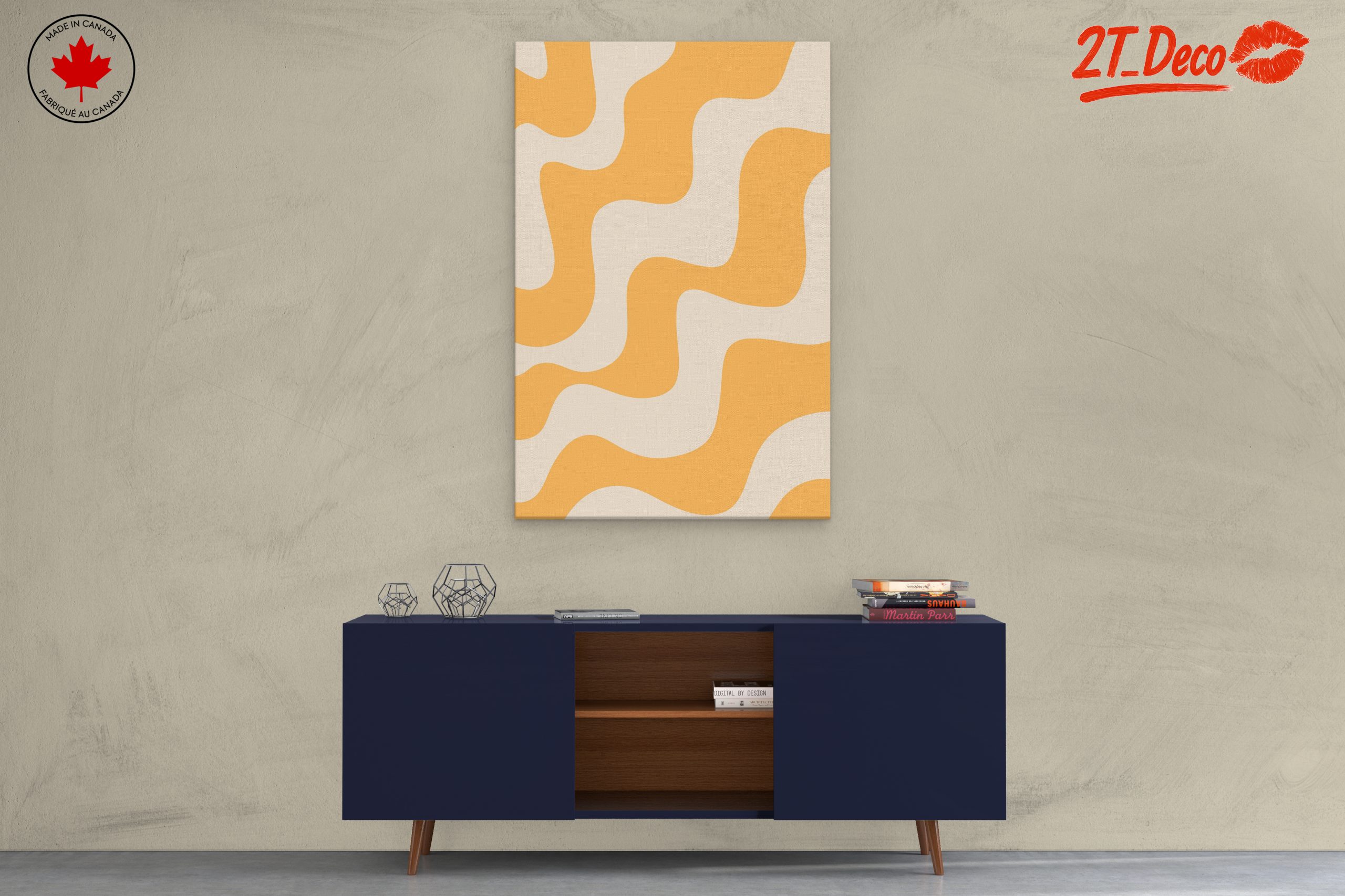 Vibrant Colorful Abstract Interior Design - Image 3