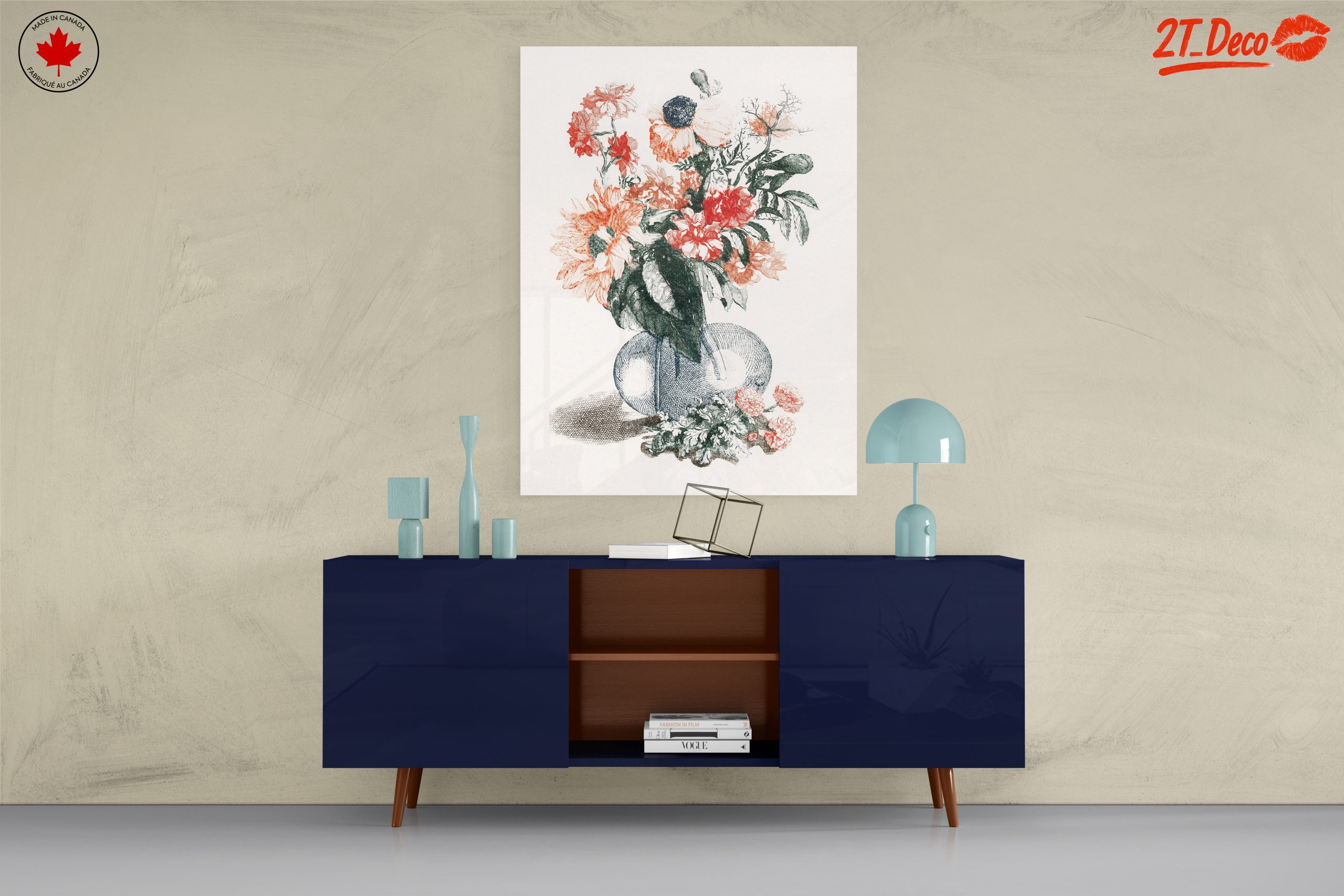 Floral Composition in Balanced Elegance - Image 8