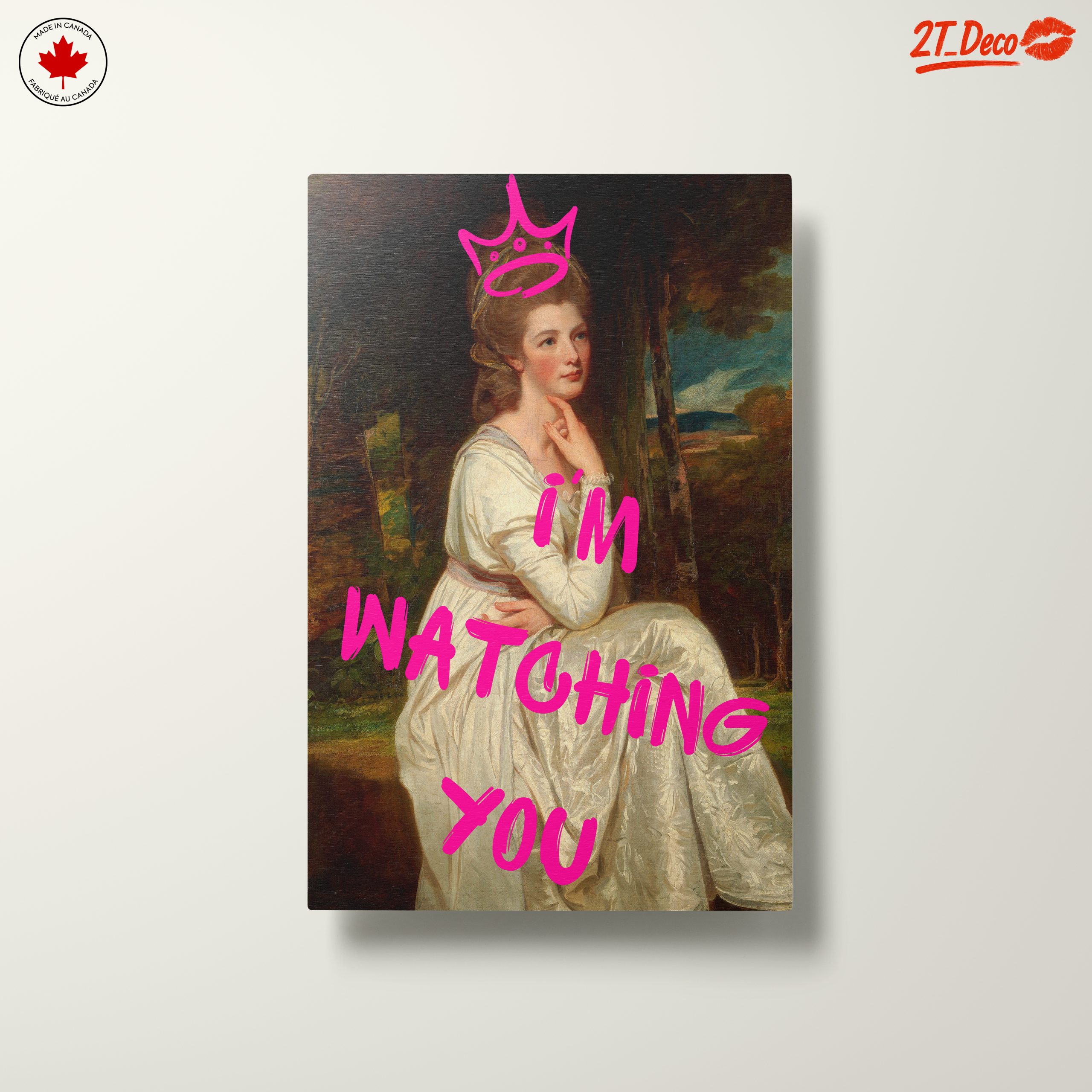 Modern Female Portrait with Playful Text - Image 10