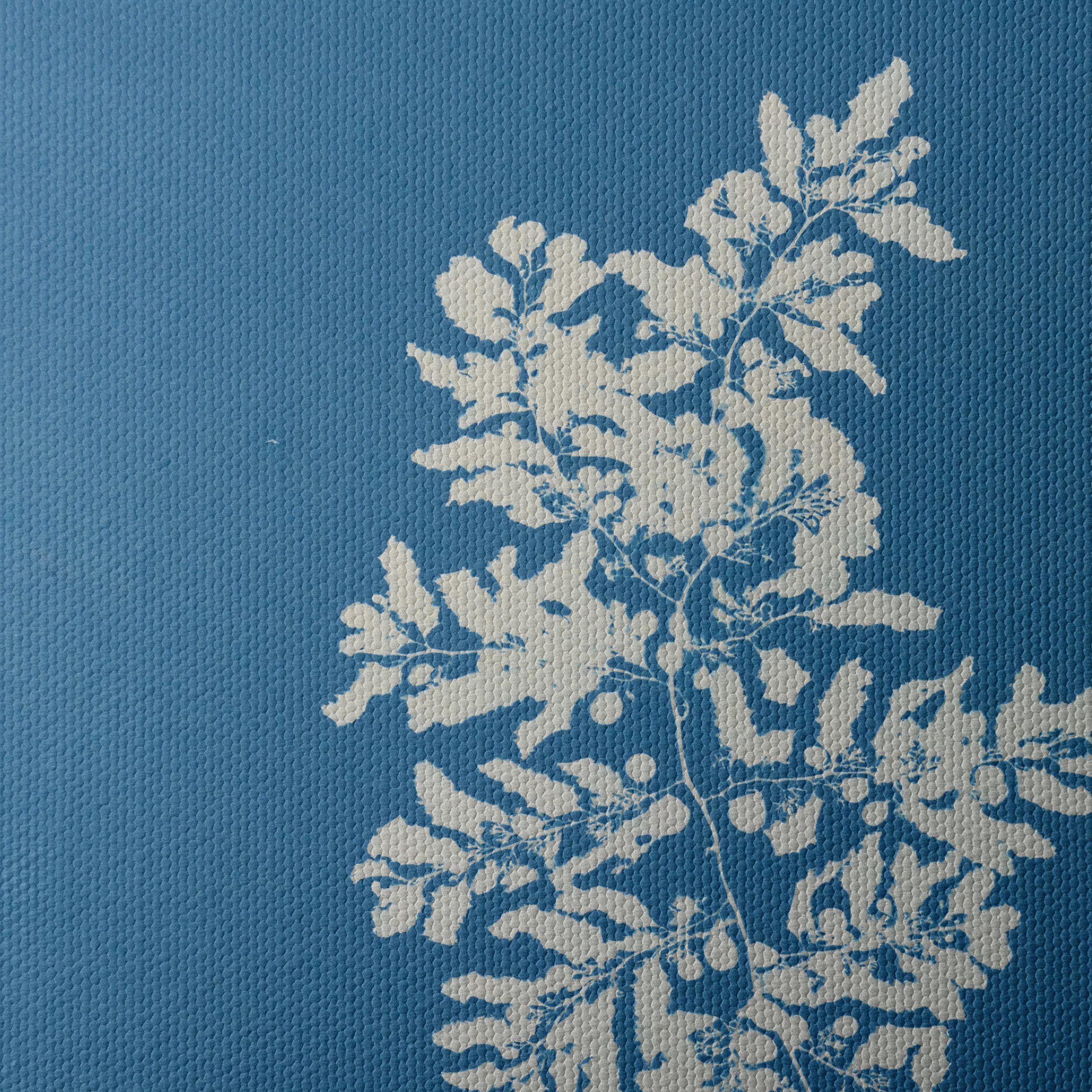 Elegant Botanical Art in Blue - Image 4