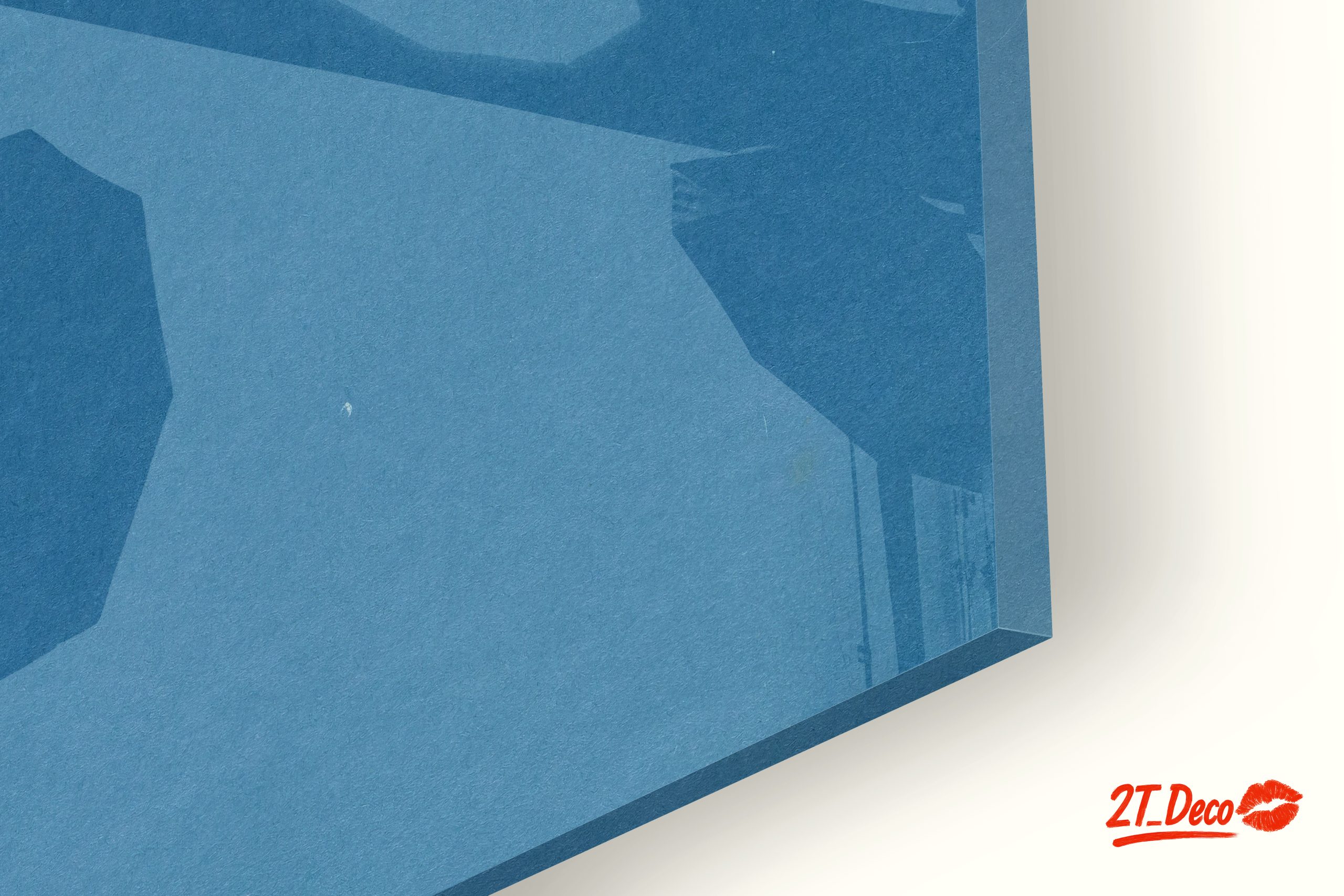 Elegant Botanical Art in Blue - Image 9