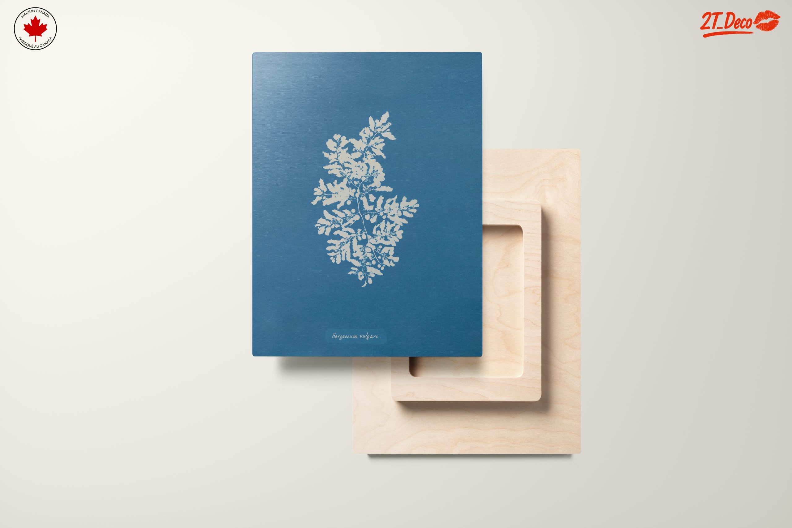 Elegant Botanical Art in Blue - Image 11