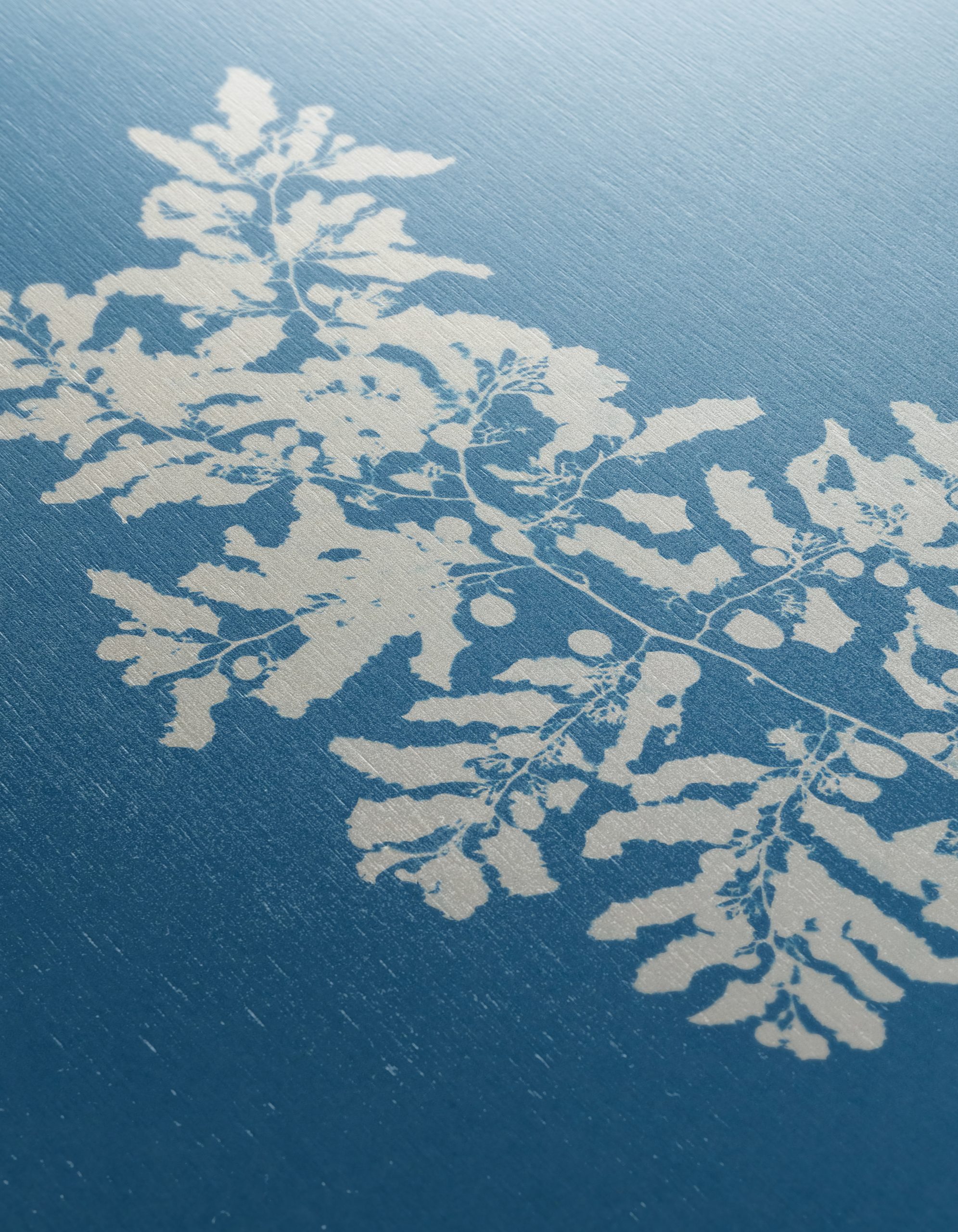 Elegant Botanical Art in Blue - Image 12