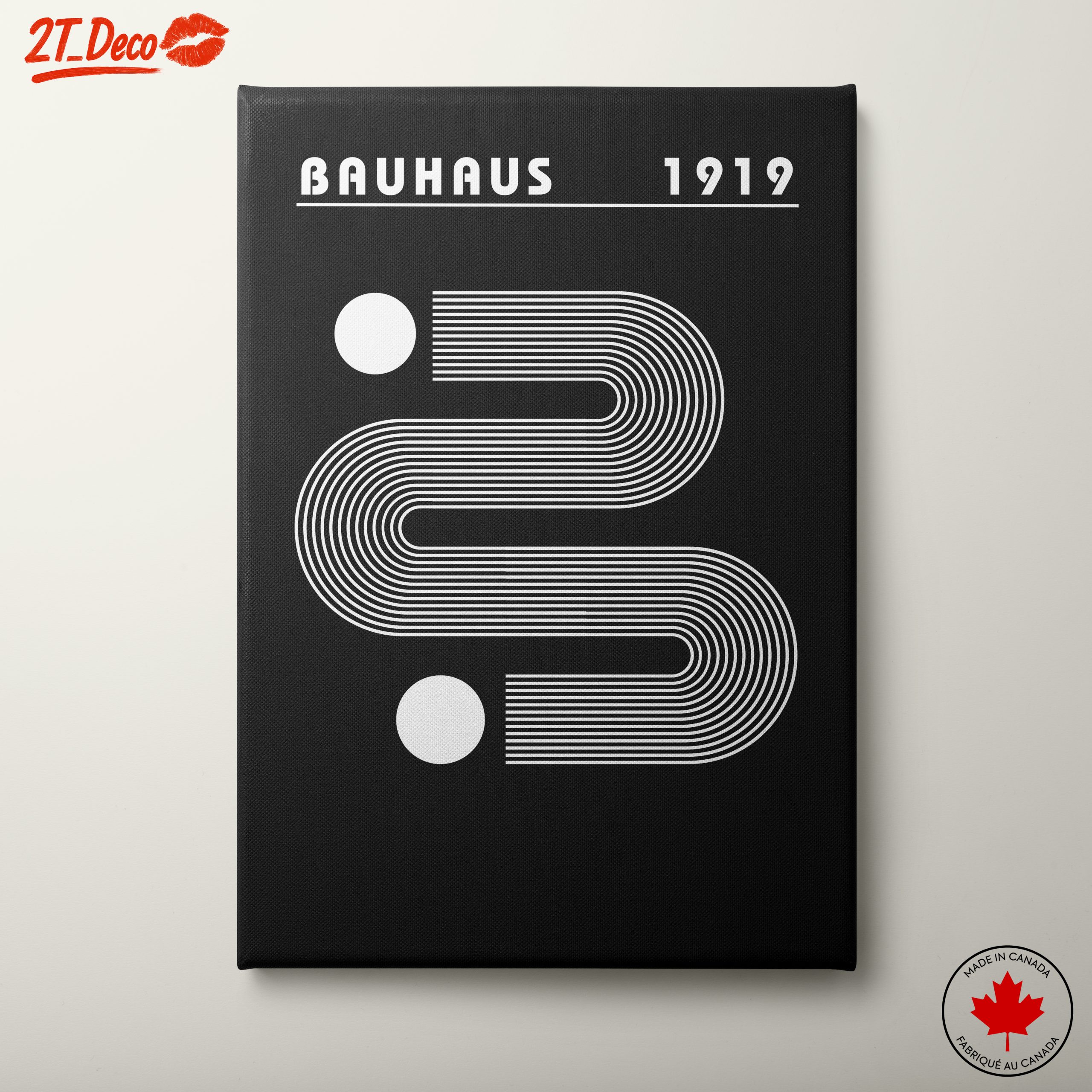 Bauhaus Style Geometric Art from 1919