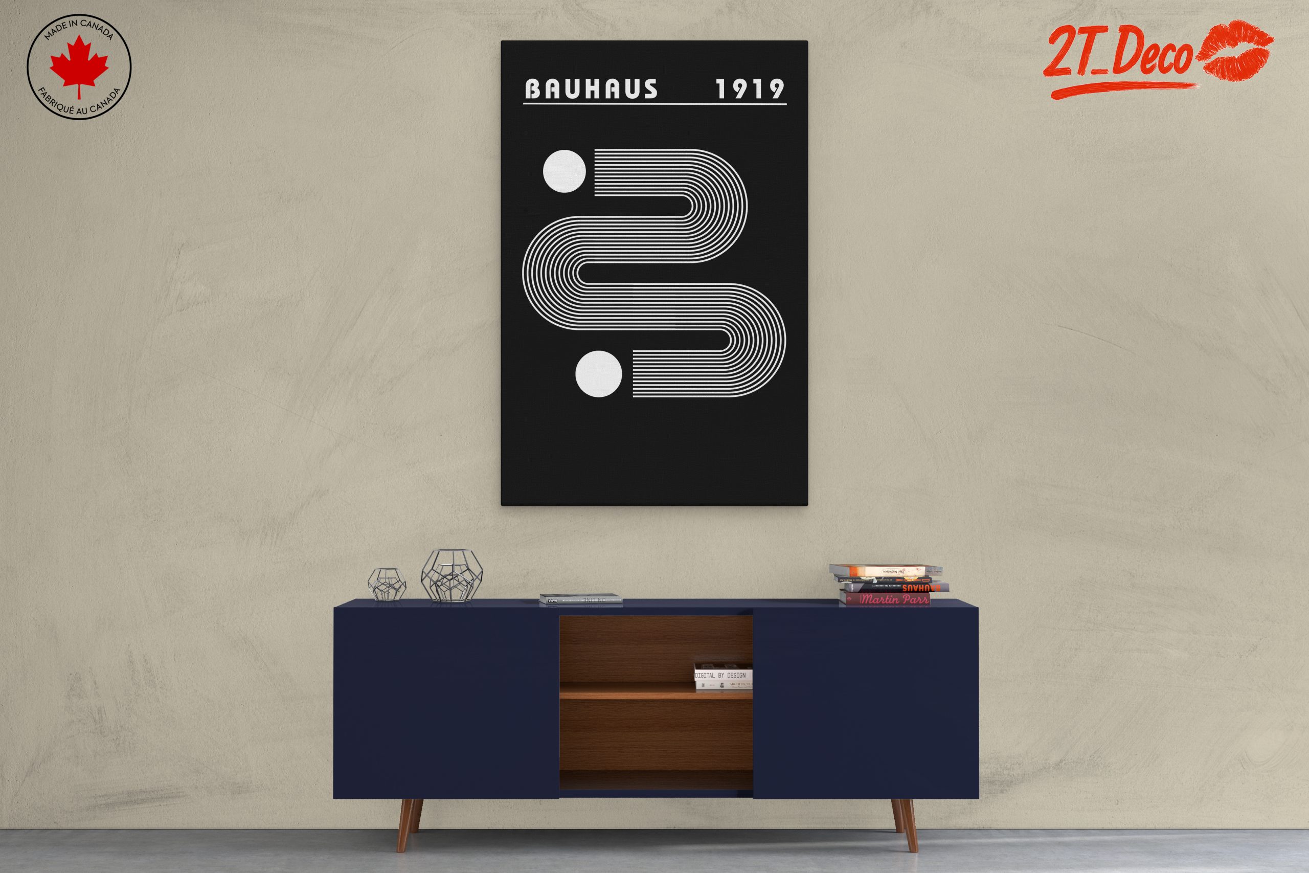 Bauhaus Style Geometric Art from 1919 - Image 3
