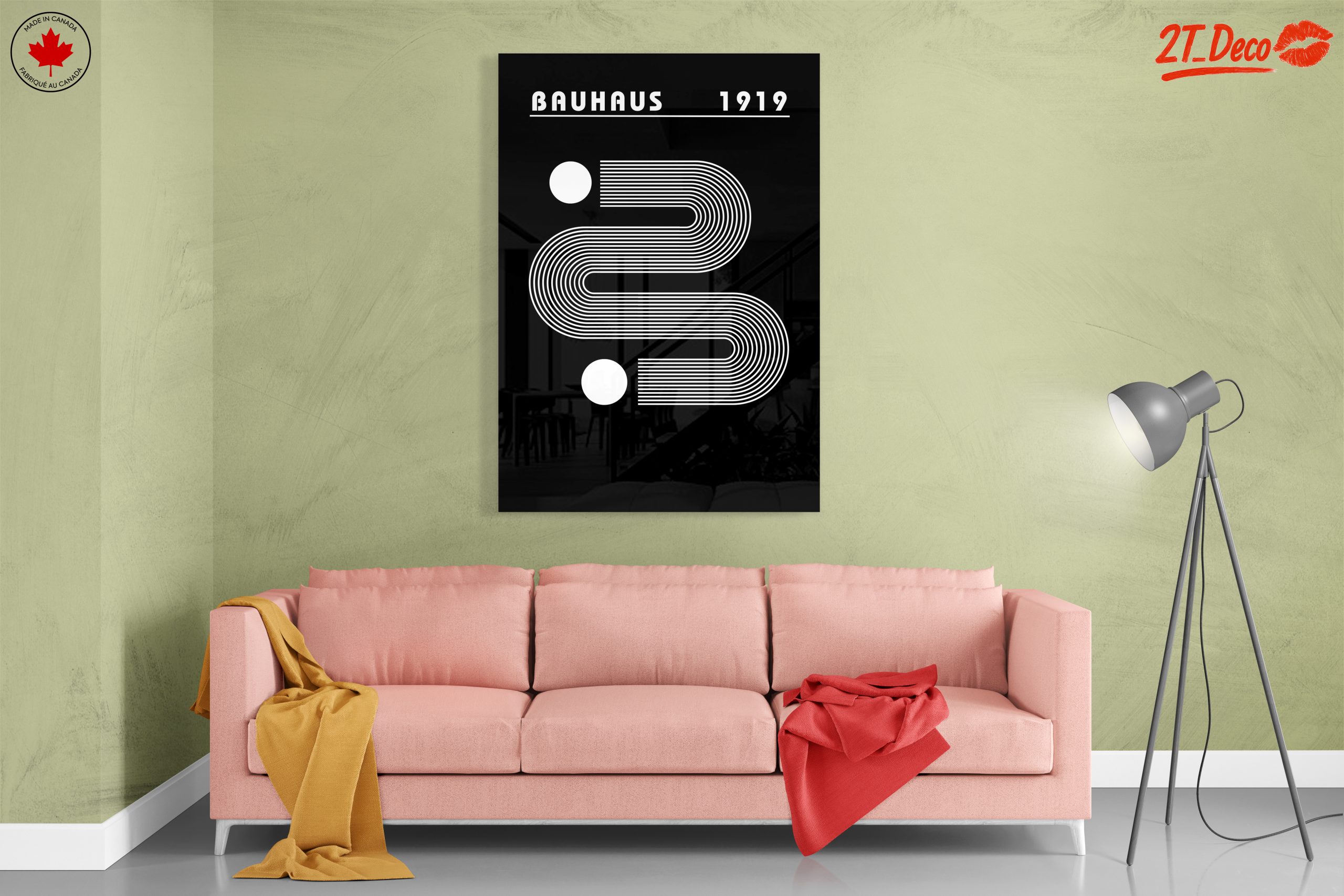 Bauhaus Style Geometric Art from 1919 - Image 7