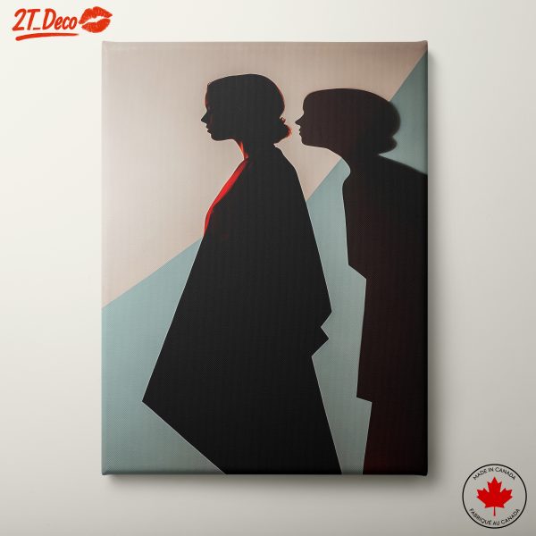 Elegant Contemporary Silhouette Portrait
