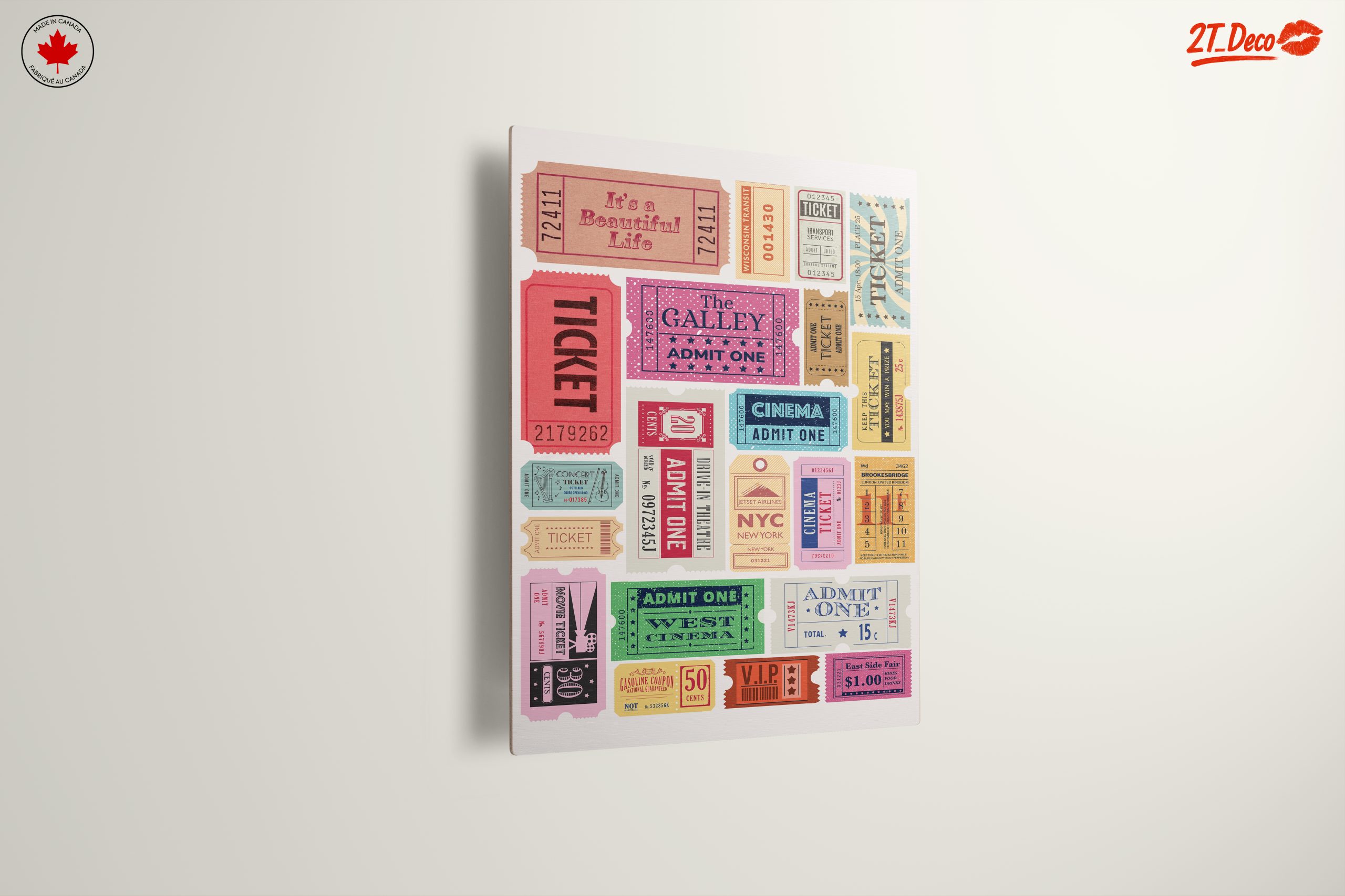 Whimsical Doodle Art of Vintage Tickets - Image 13