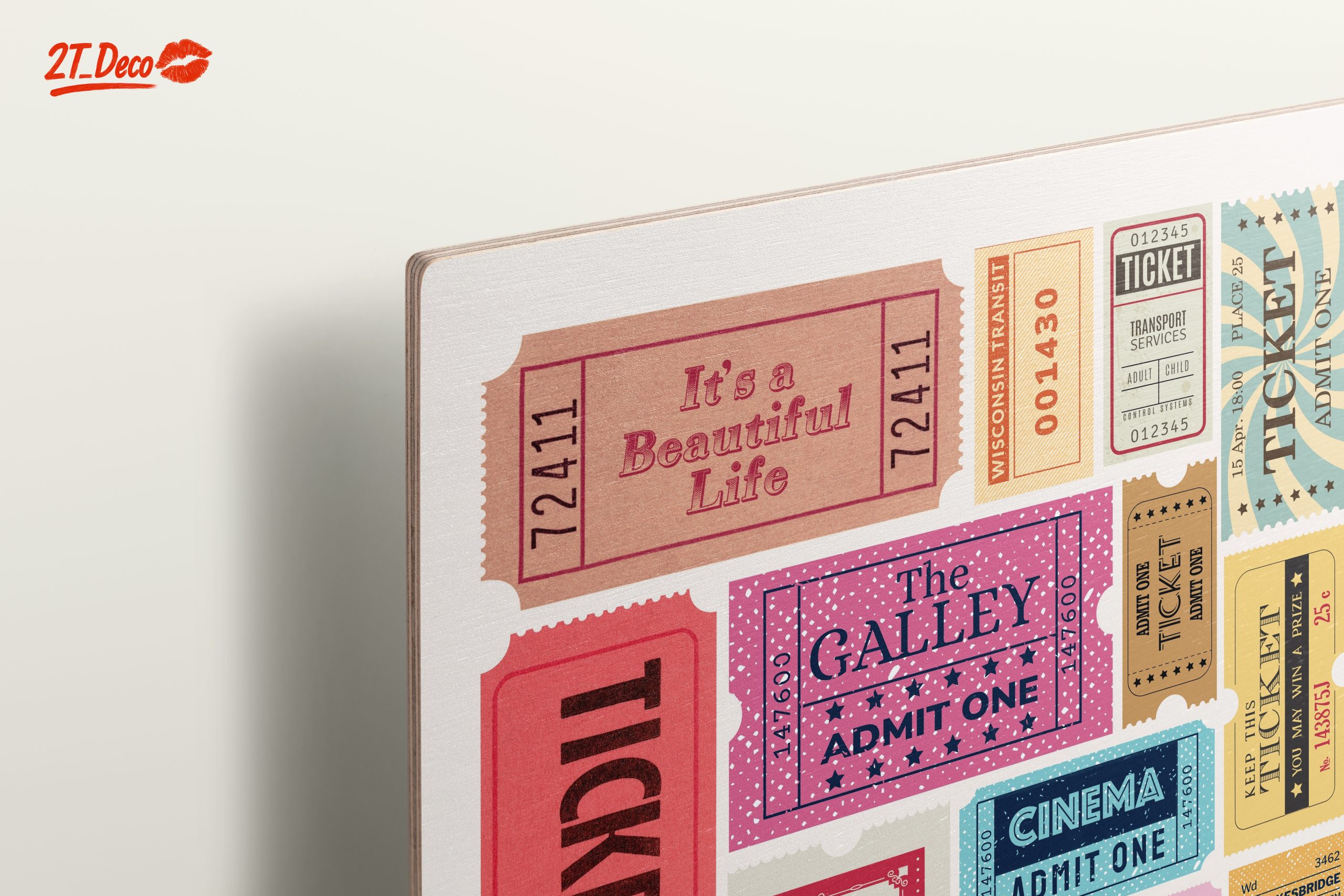 Whimsical Doodle Art of Vintage Tickets - Image 15