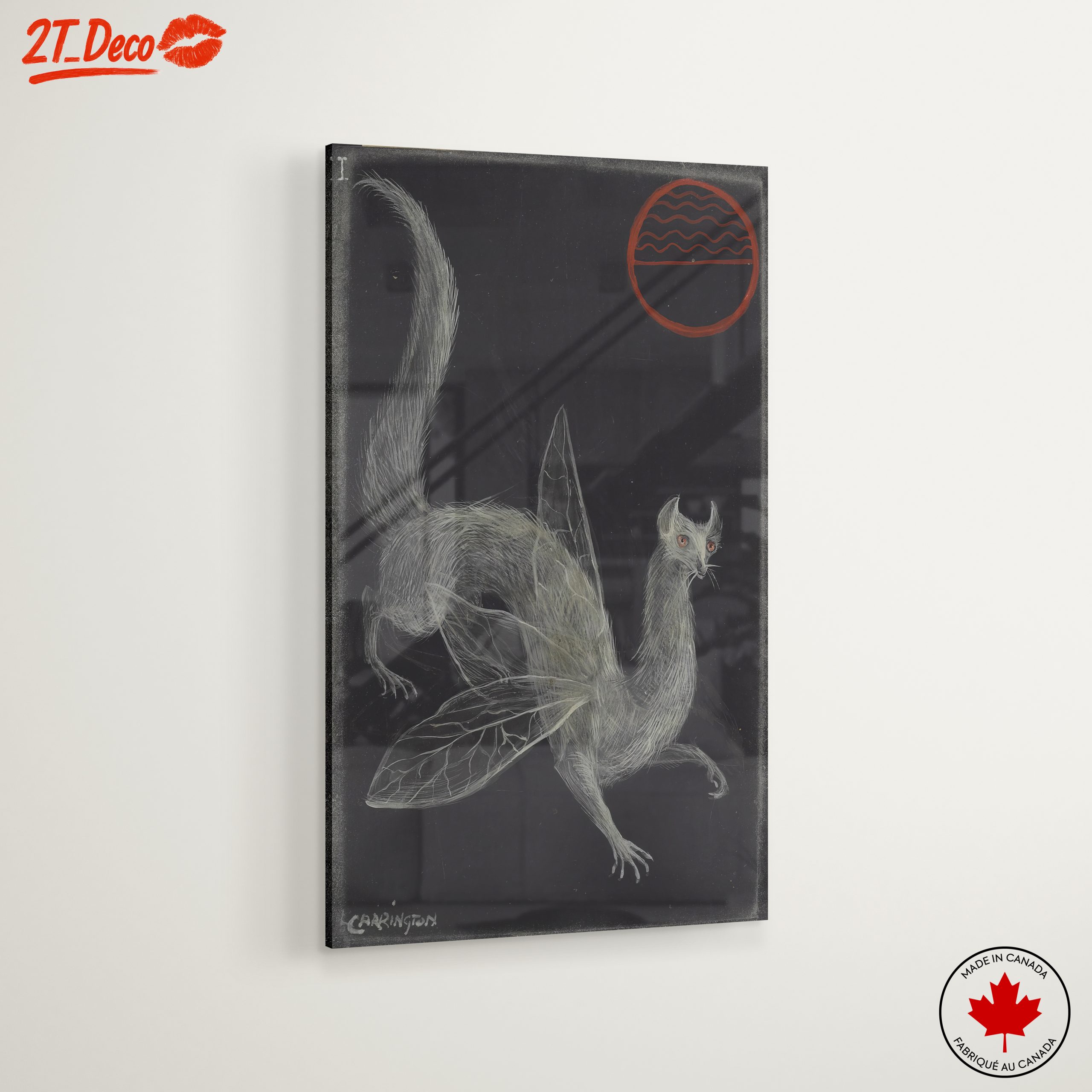 Surreal Creature Illustration with Wings - Image 6