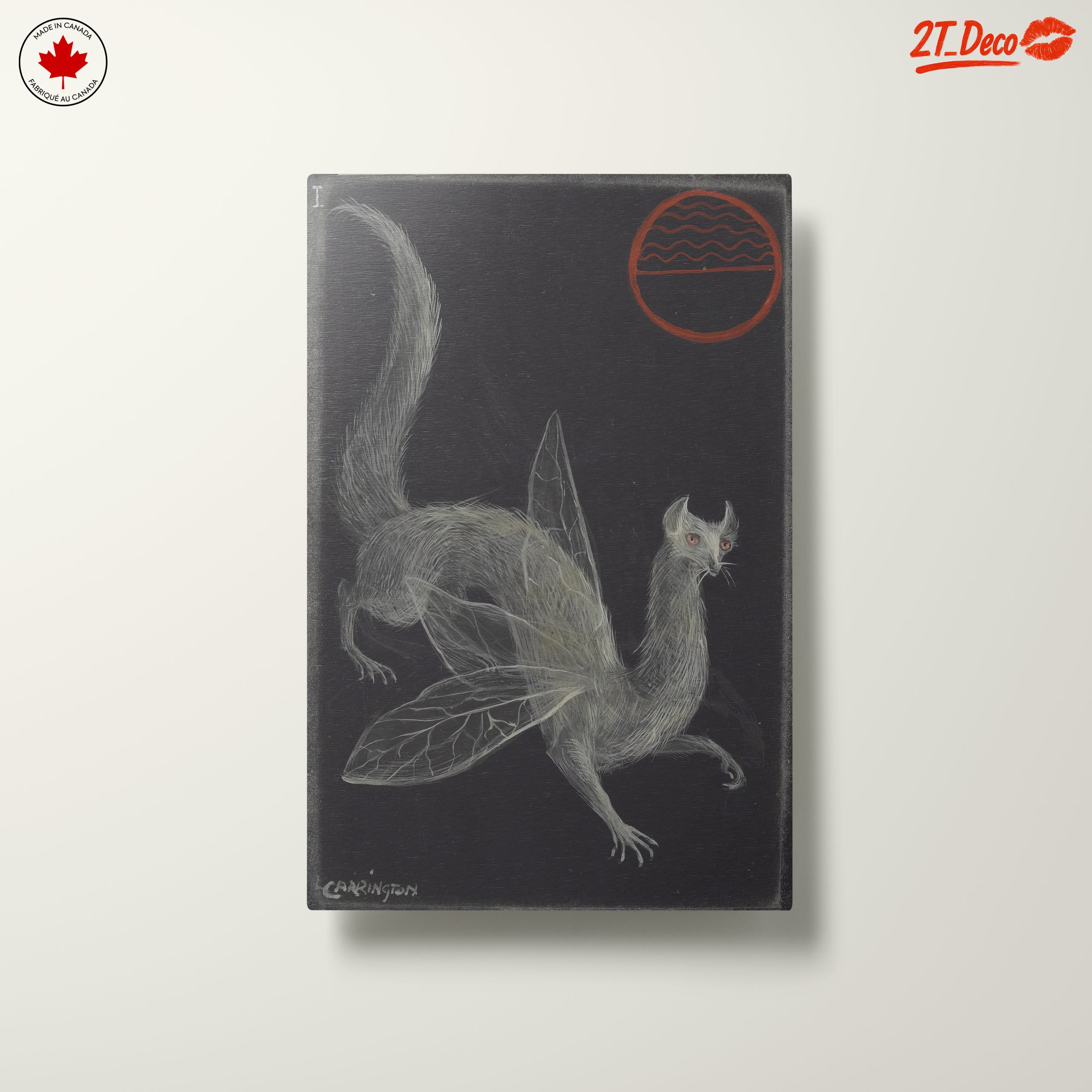 Surreal Creature Illustration with Wings - Image 10