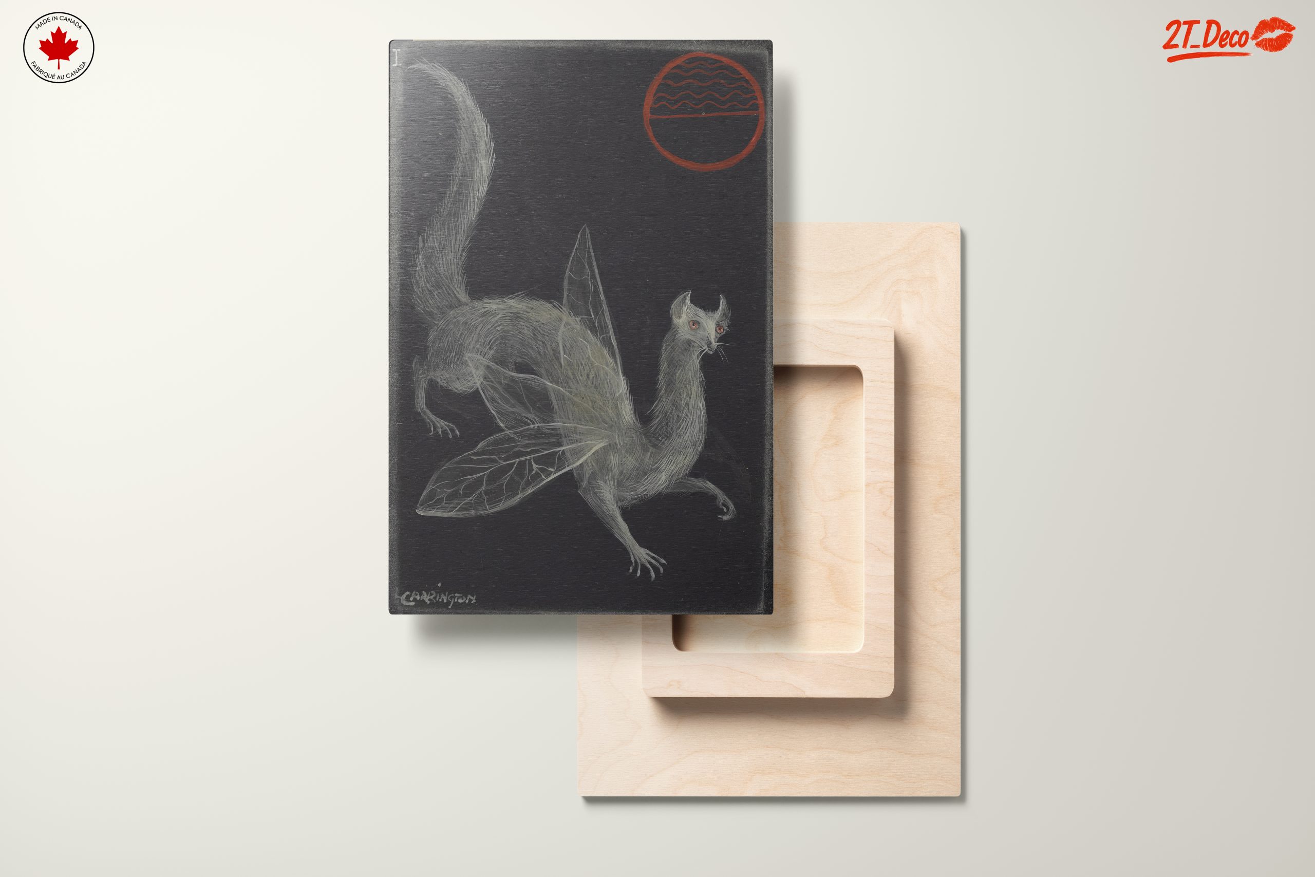 Surreal Creature Illustration with Wings - Image 11