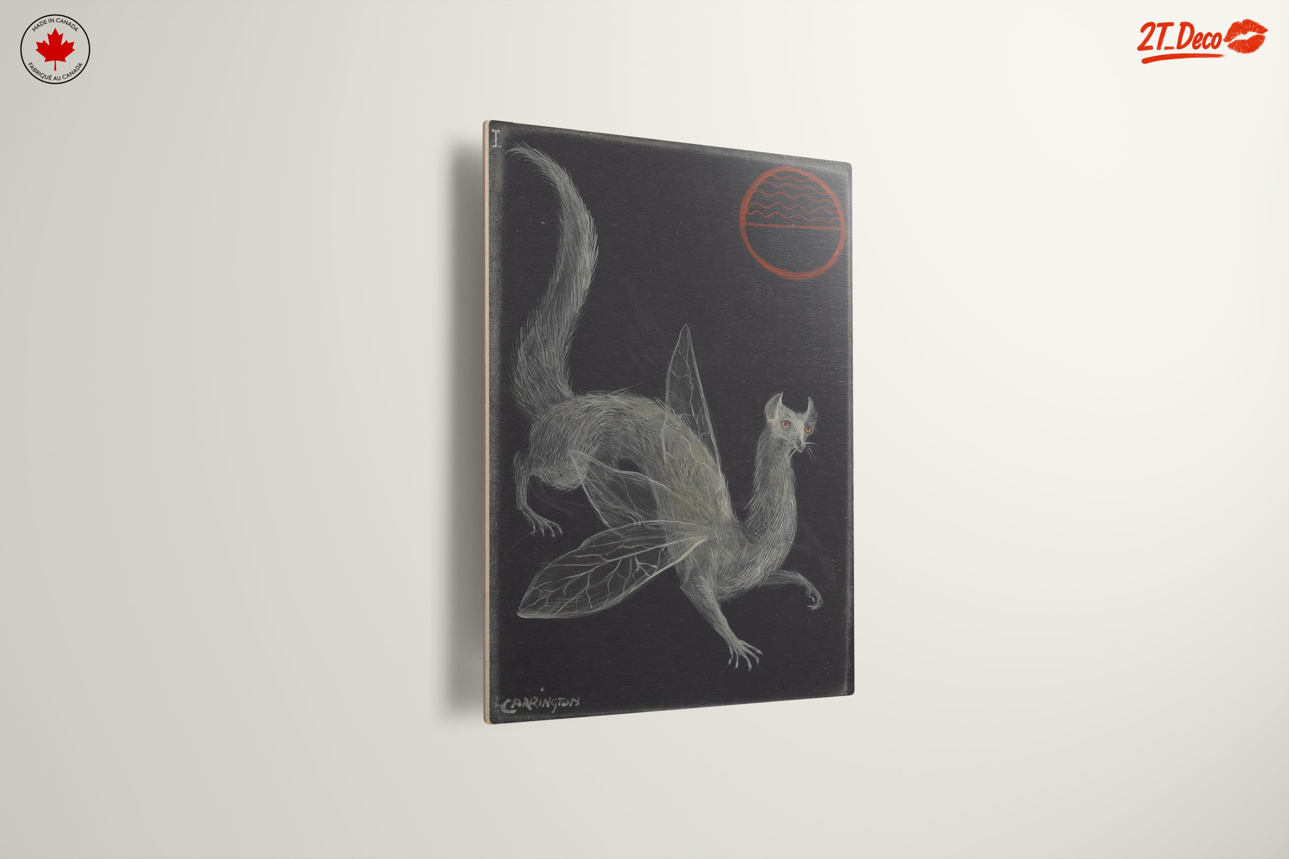 Surreal Creature Illustration with Wings - Image 13