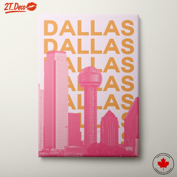 Dallas Cityscape Contemporary Art