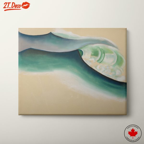Elegant Abstract Landscape Waves