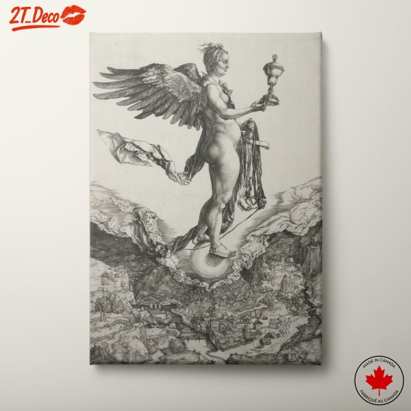 Winged Figure Holding a Chalice