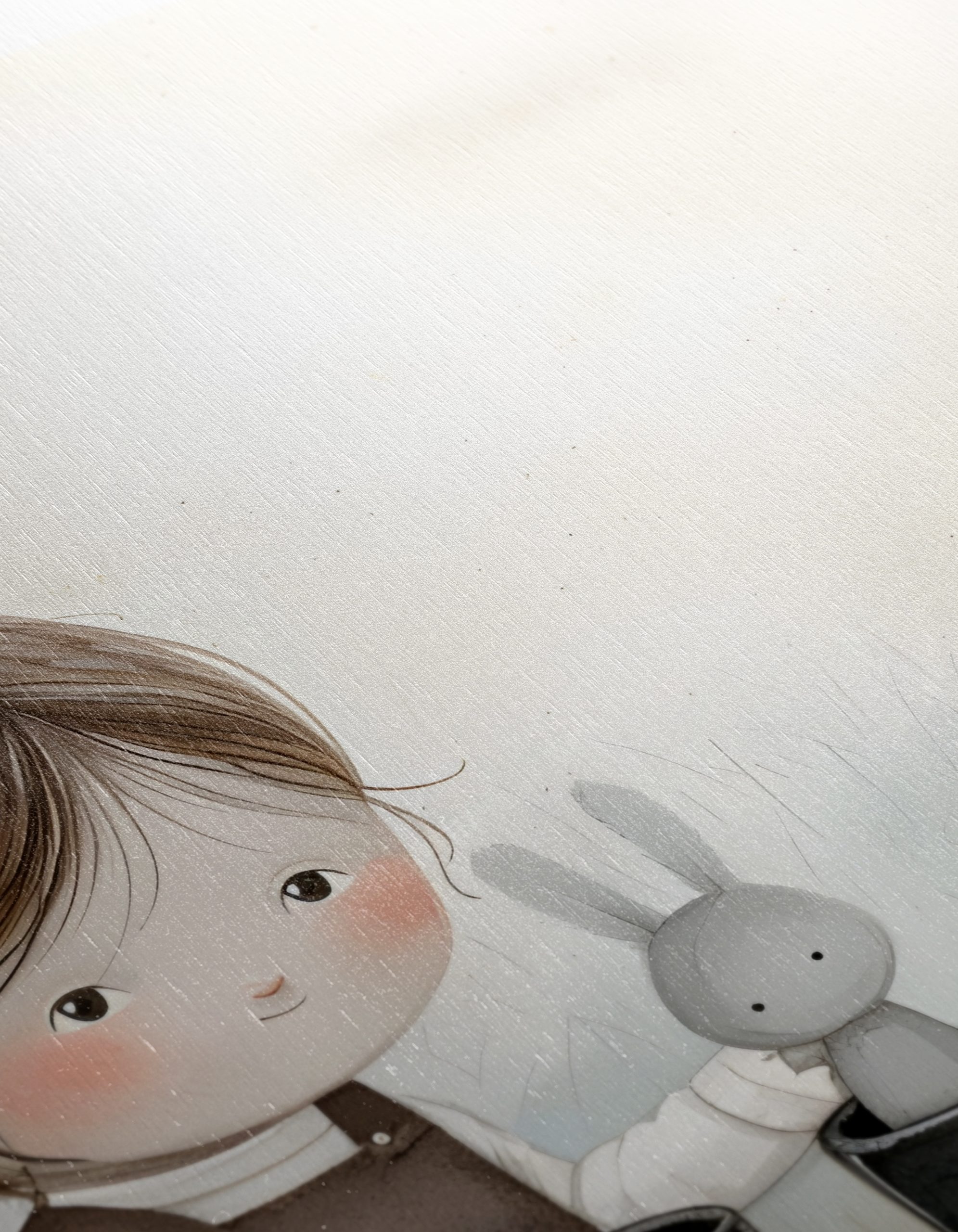 Whimsical Bunny Girl with Colorful Eggs - Image 12