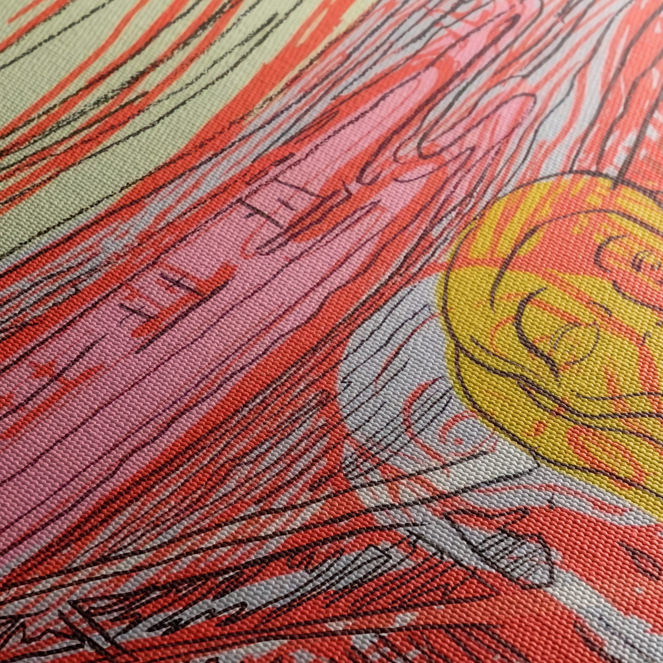 Modern Interpretation of The Scream in Vibrant Colors - Image 5