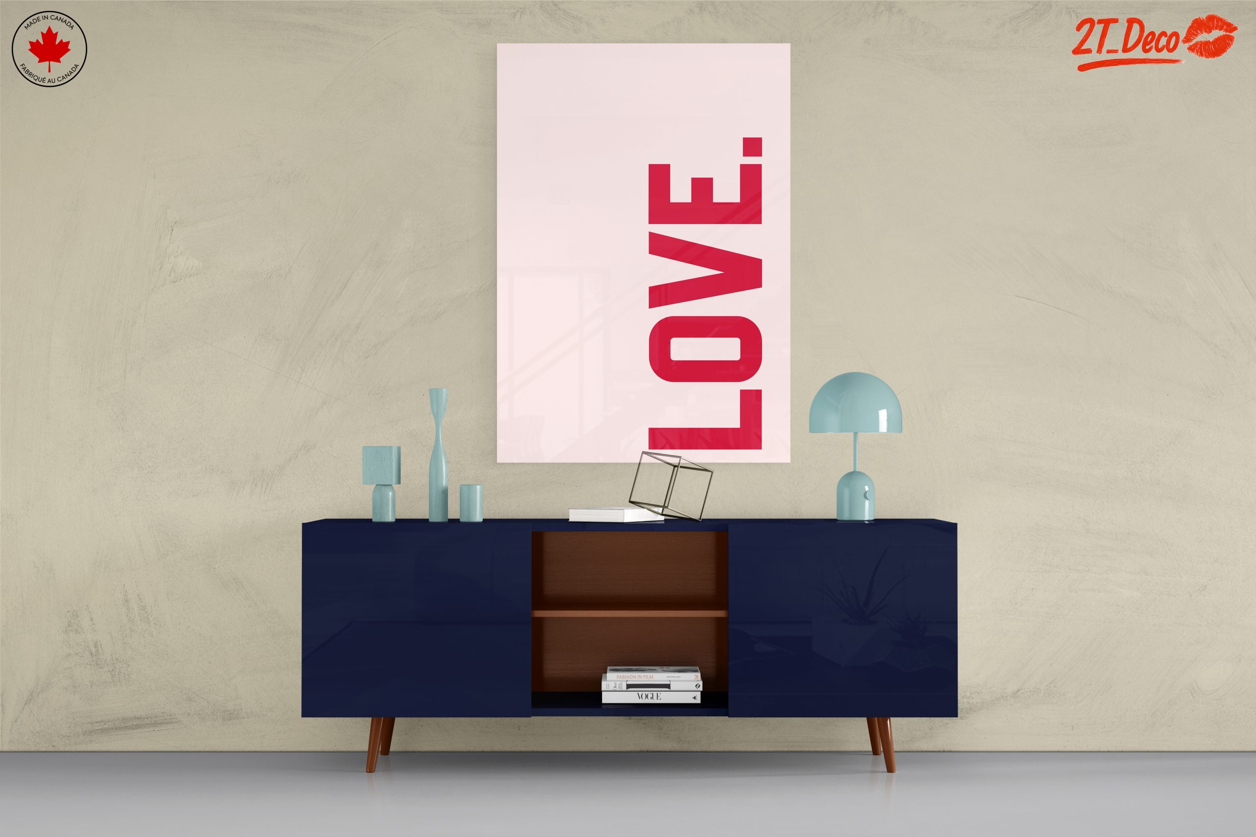 Love Bold Typography Art for Modern Decor - Image 8