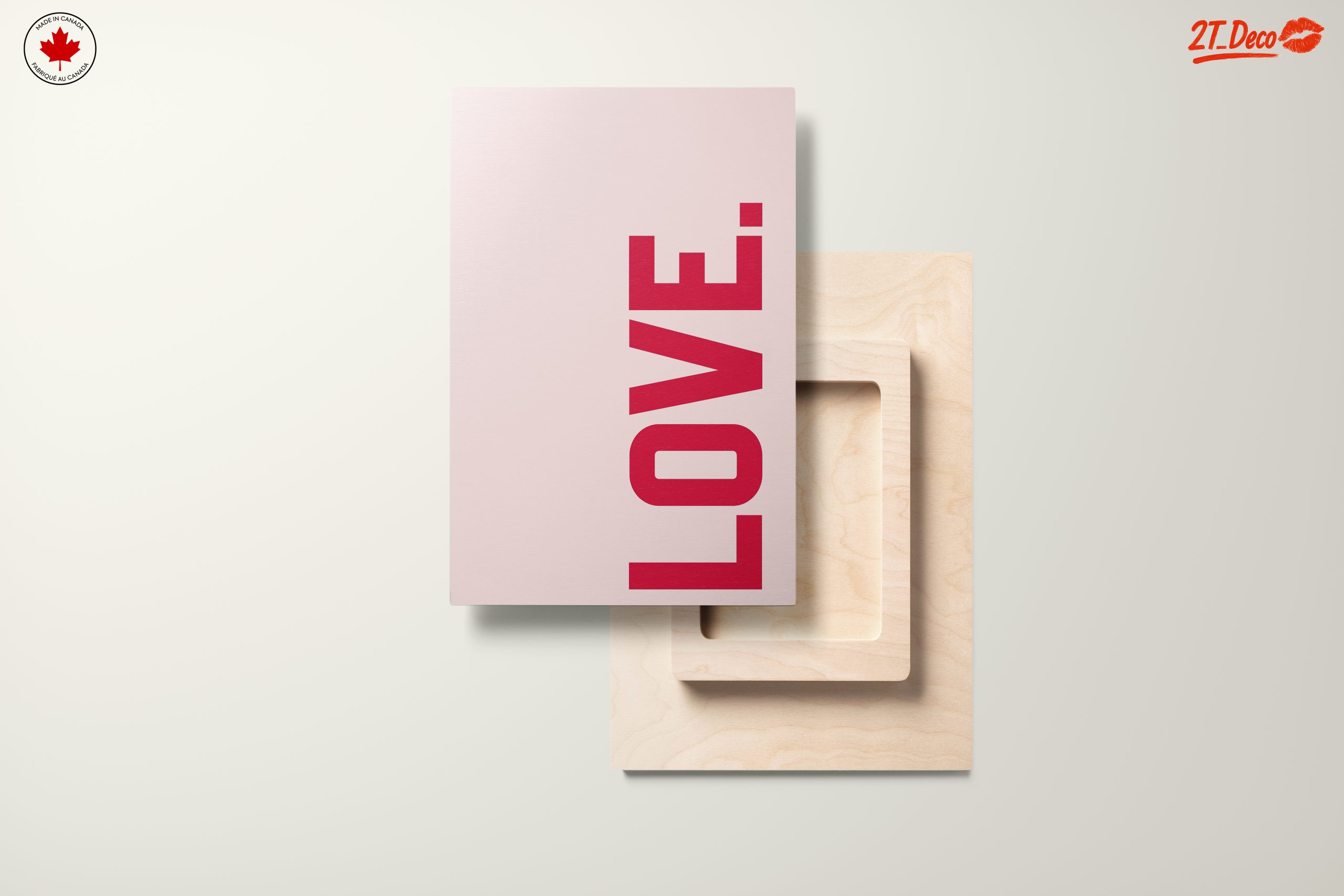 Love Bold Typography Art for Modern Decor - Image 11