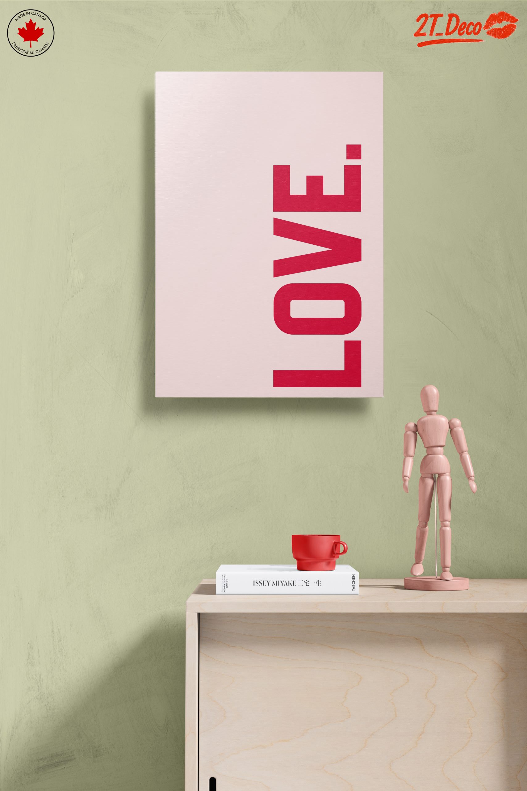 Love Bold Typography Art for Modern Decor - Image 14