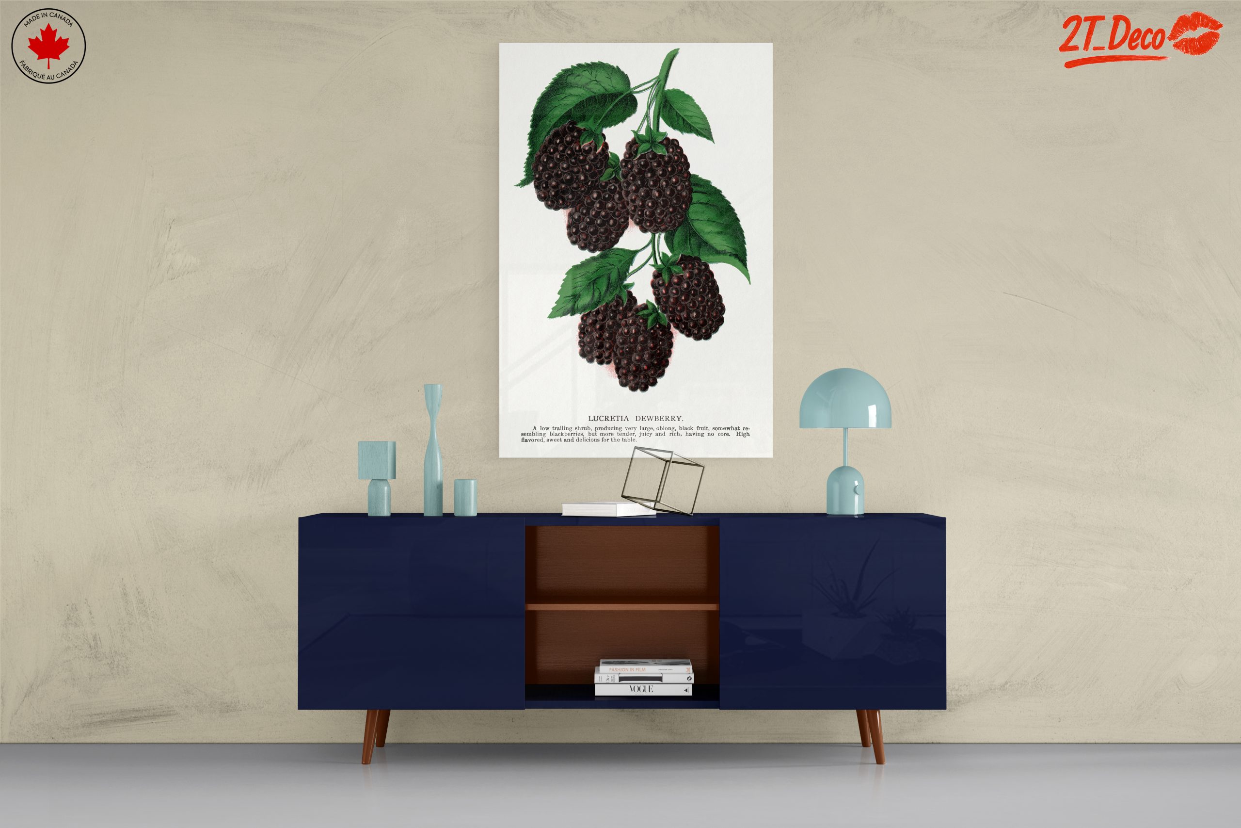 Lucretia Dewberry Botanical Illustration - Image 8