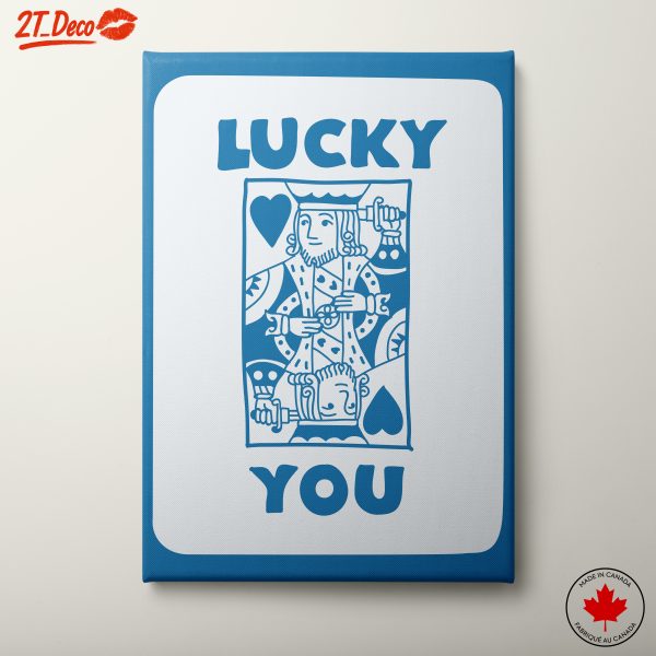 Lucky You Cartoon Character Artwork