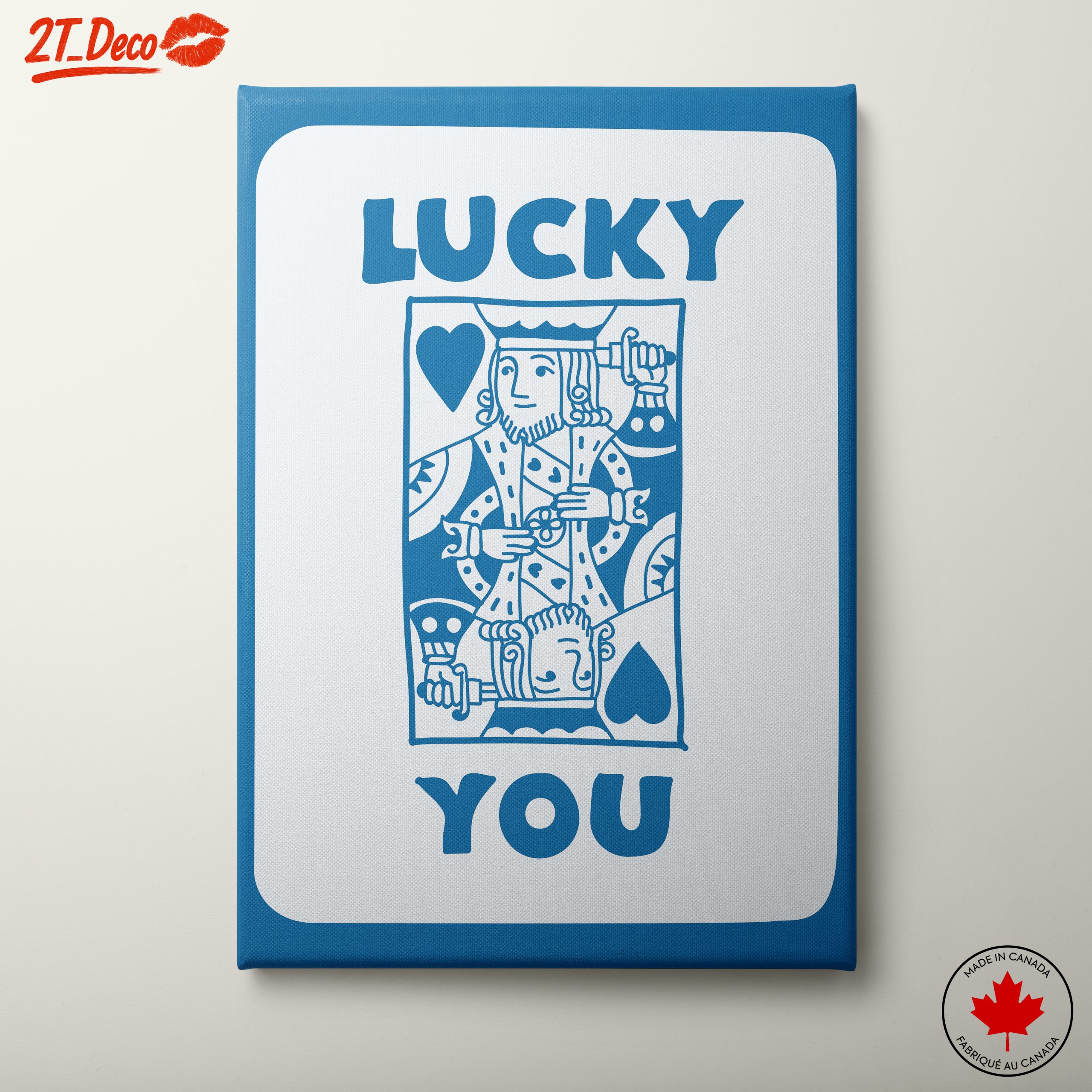 Lucky You Cartoon Character Artwork