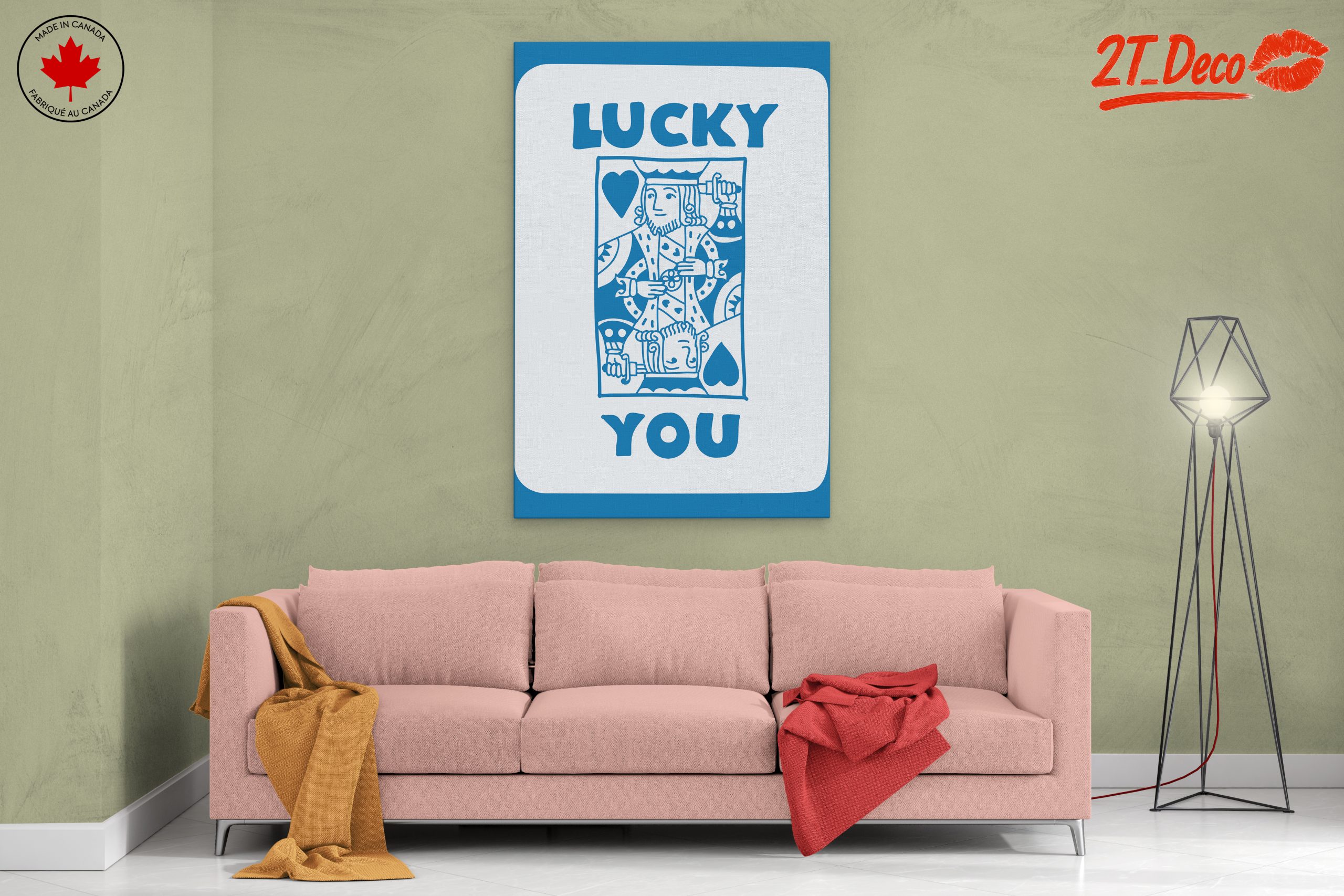 Lucky You Cartoon Character Artwork - Image 2