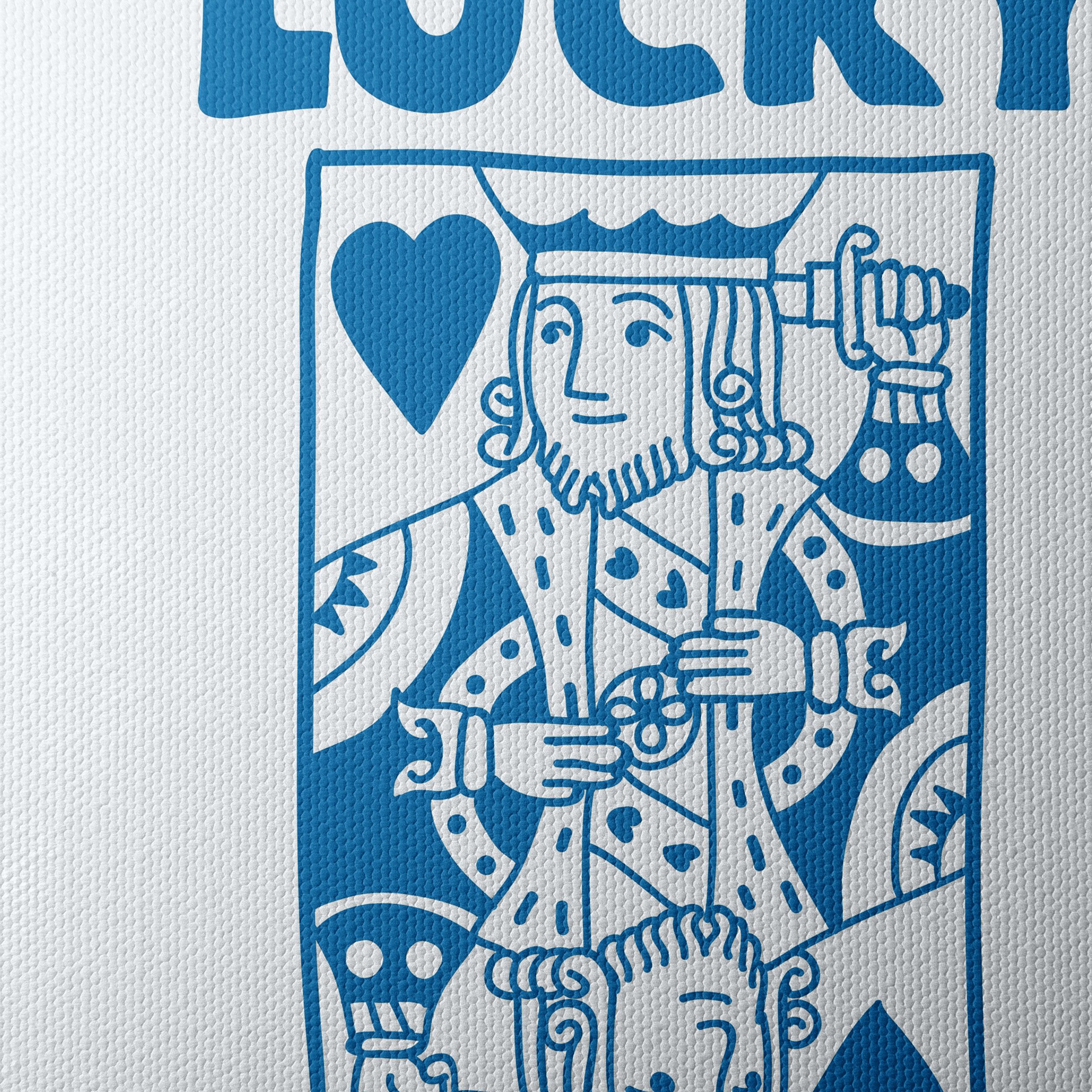 Lucky You Cartoon Character Artwork - Image 4