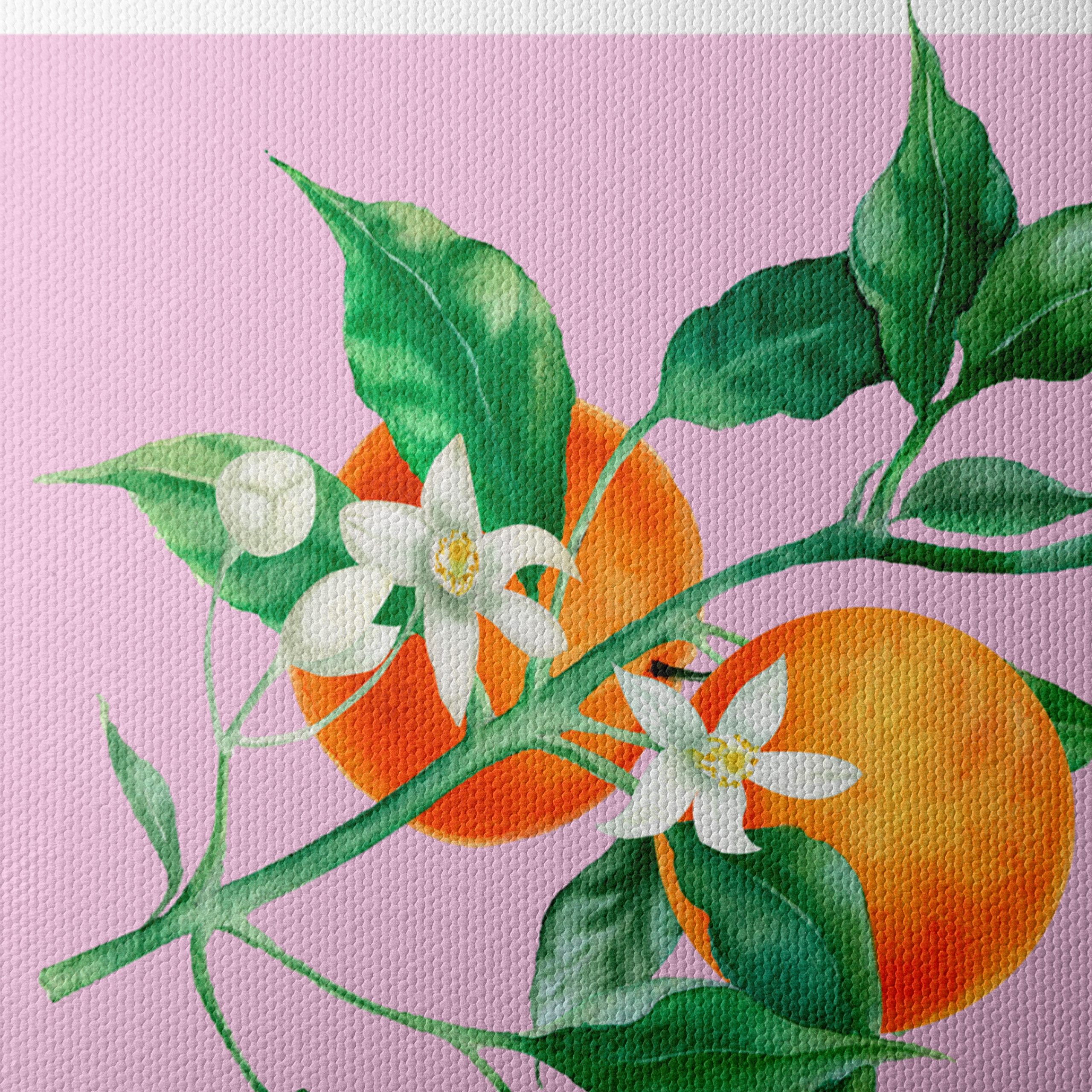 Oranges and Blossoms Botanical Art - Image 4