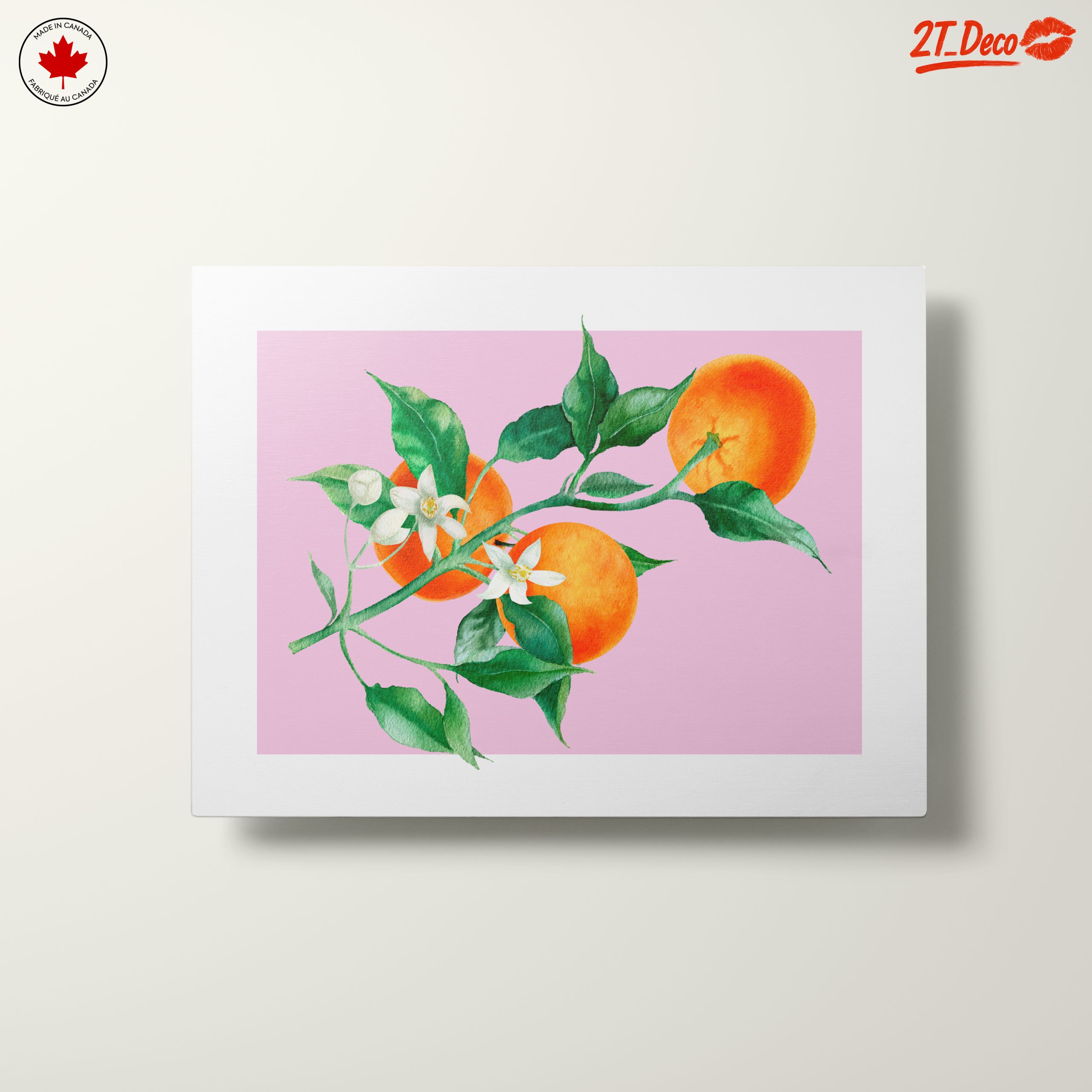 Oranges and Blossoms Botanical Art - Image 10