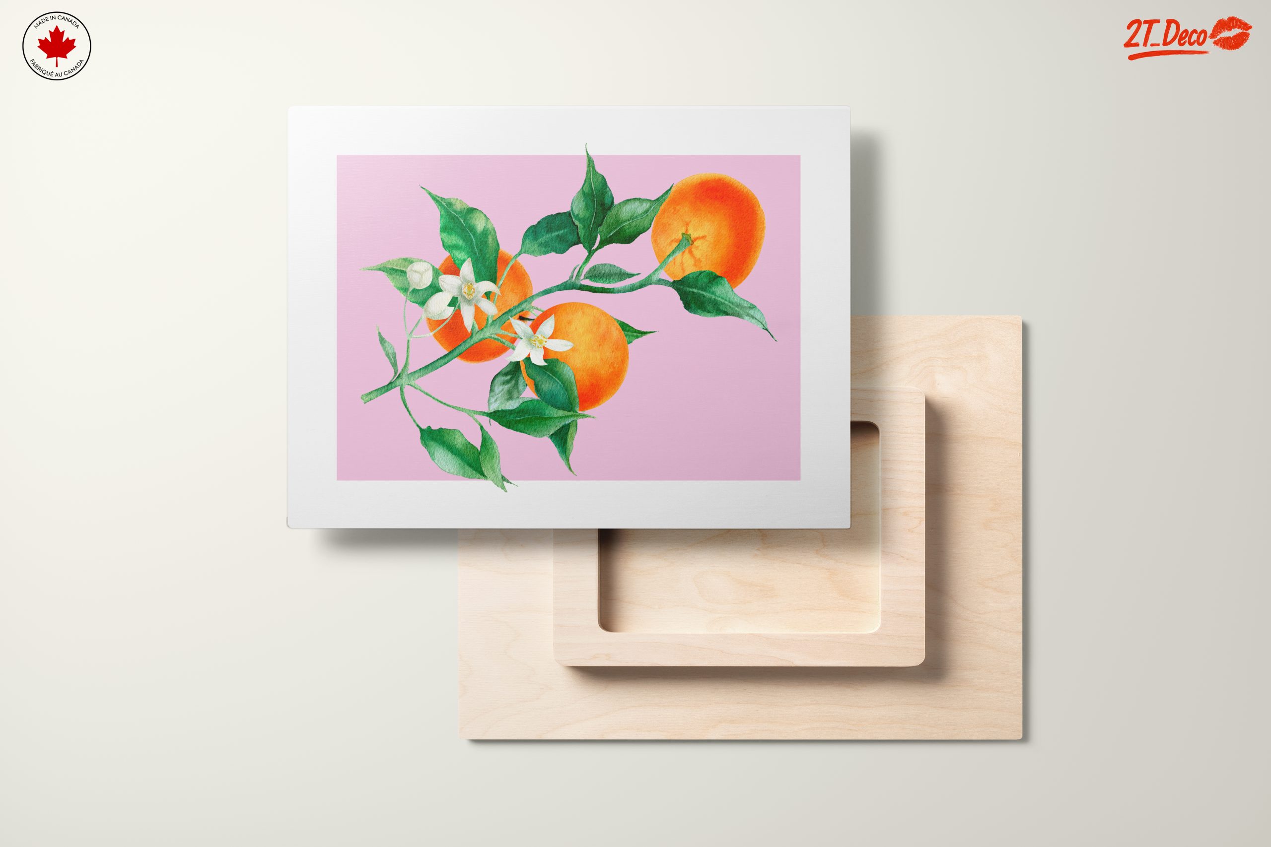 Oranges and Blossoms Botanical Art - Image 11