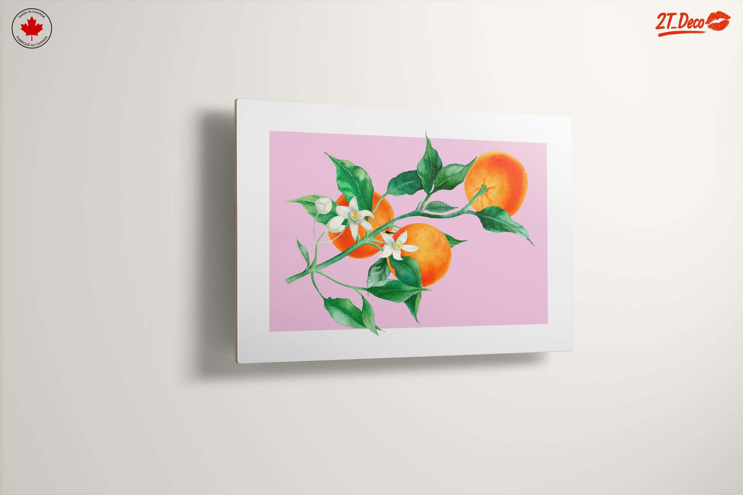 Oranges and Blossoms Botanical Art - Image 13
