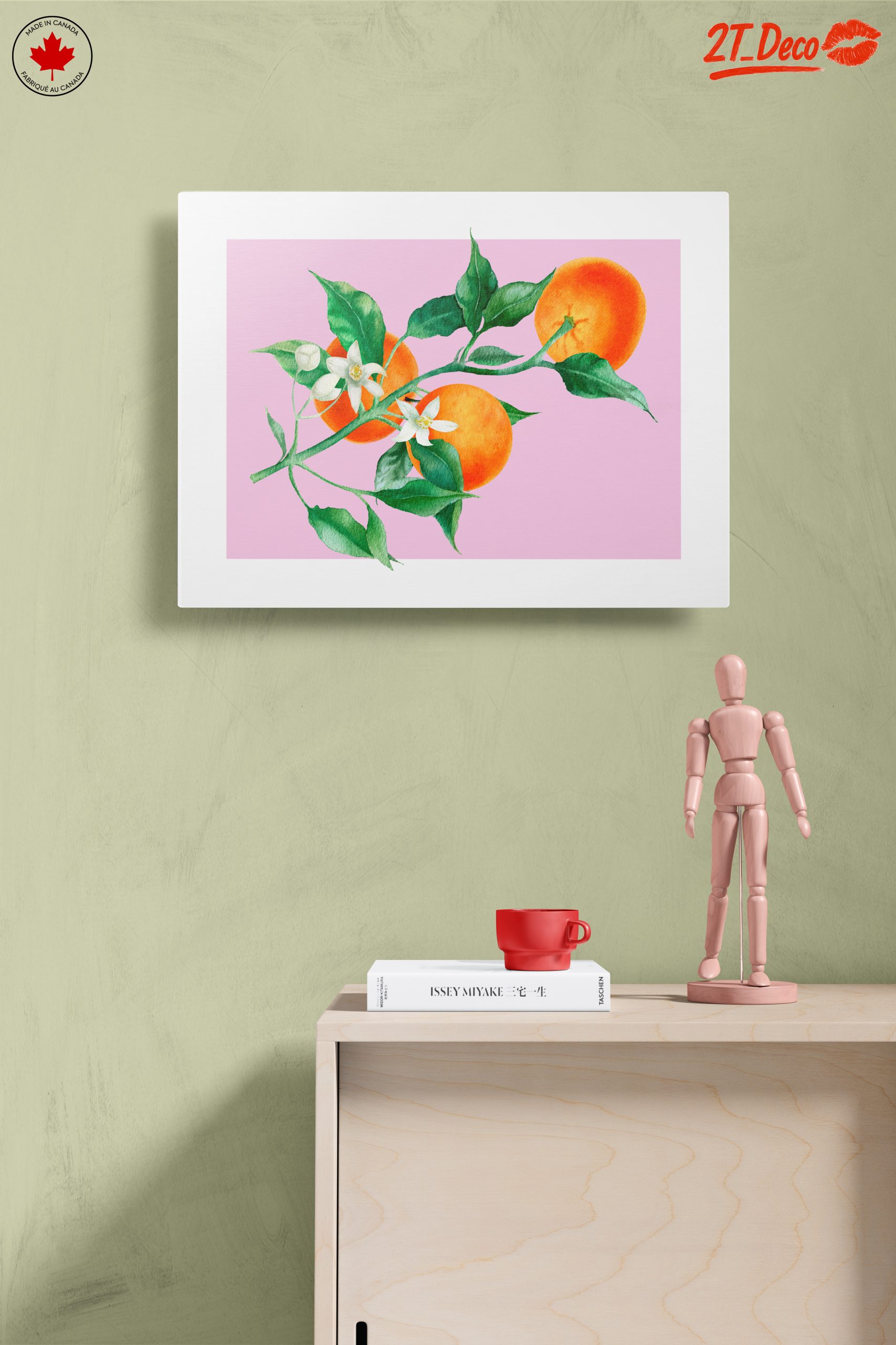 Oranges and Blossoms Botanical Art - Image 14
