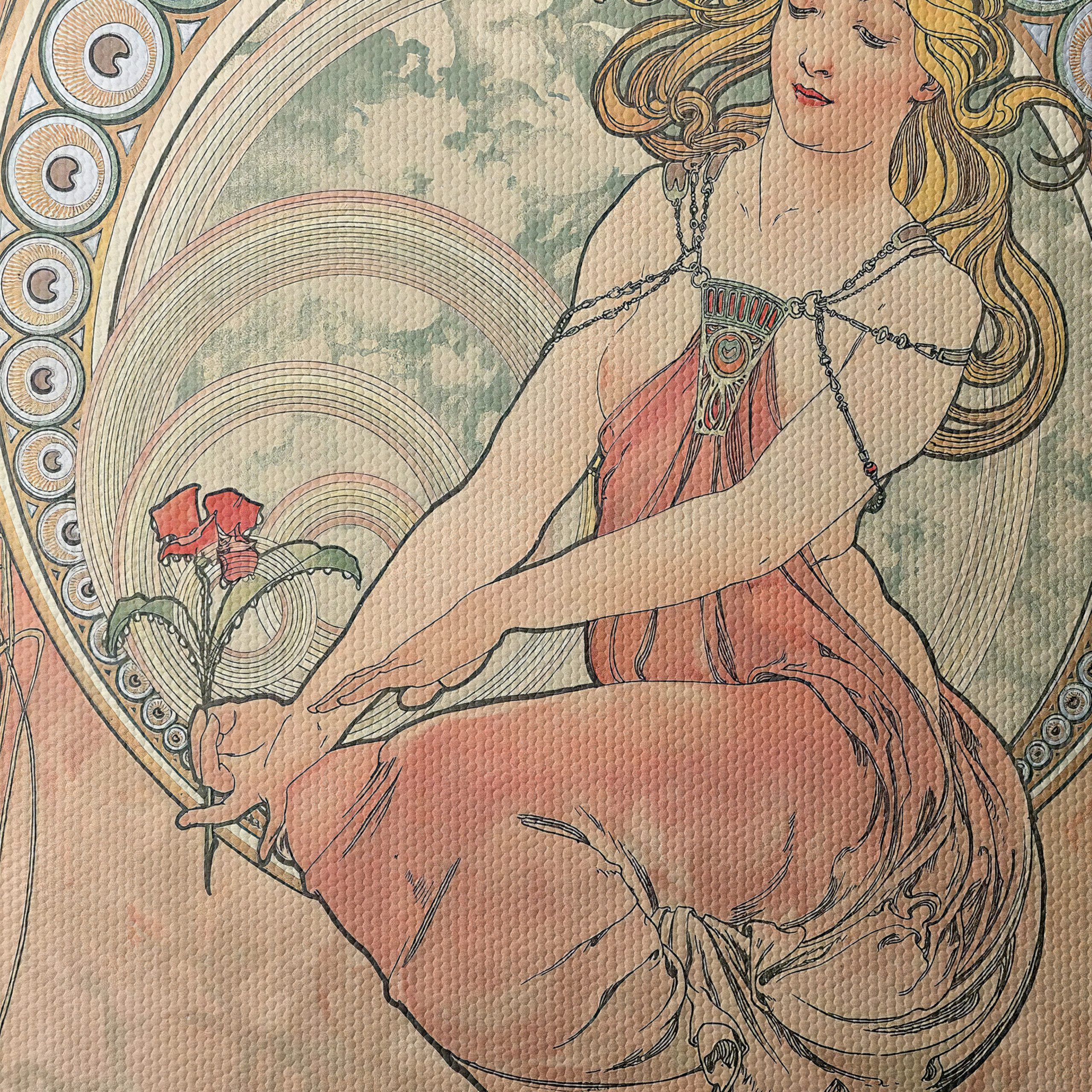 Alphonse Mucha Style Vintage Art - Image 4