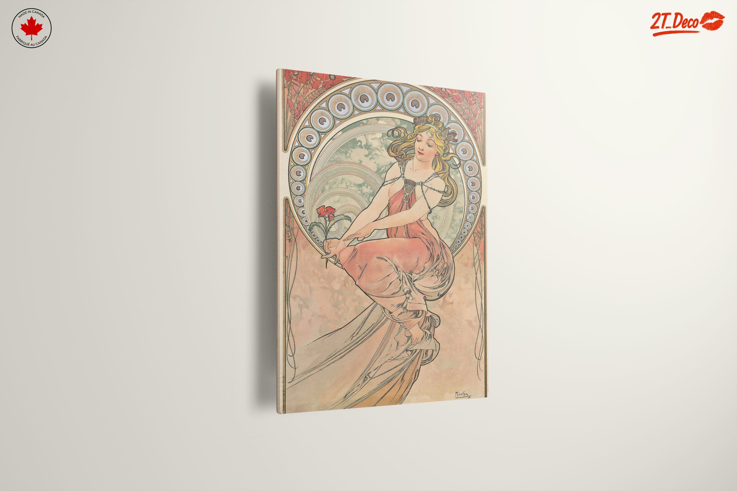 Alphonse Mucha Style Vintage Art - Image 13