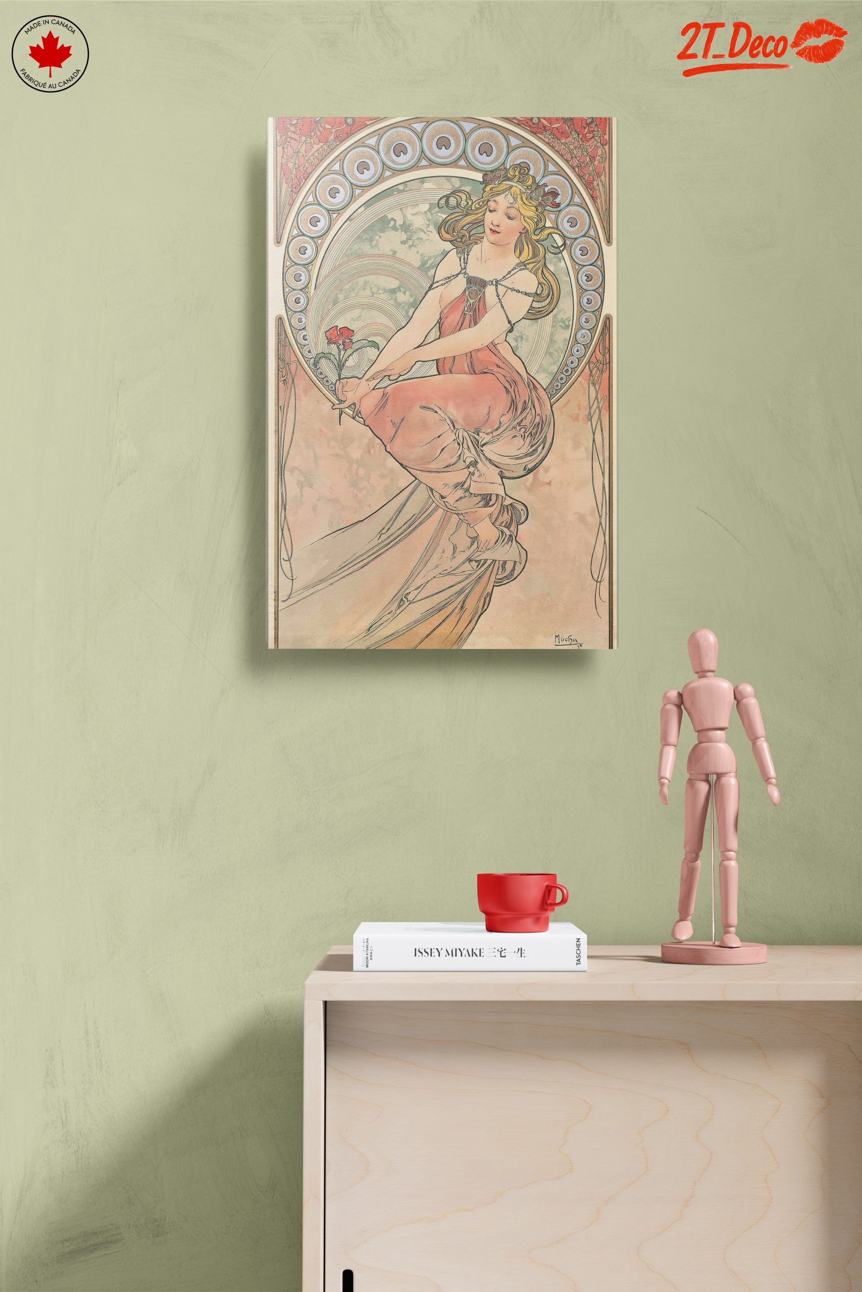 Alphonse Mucha Style Vintage Art - Image 14