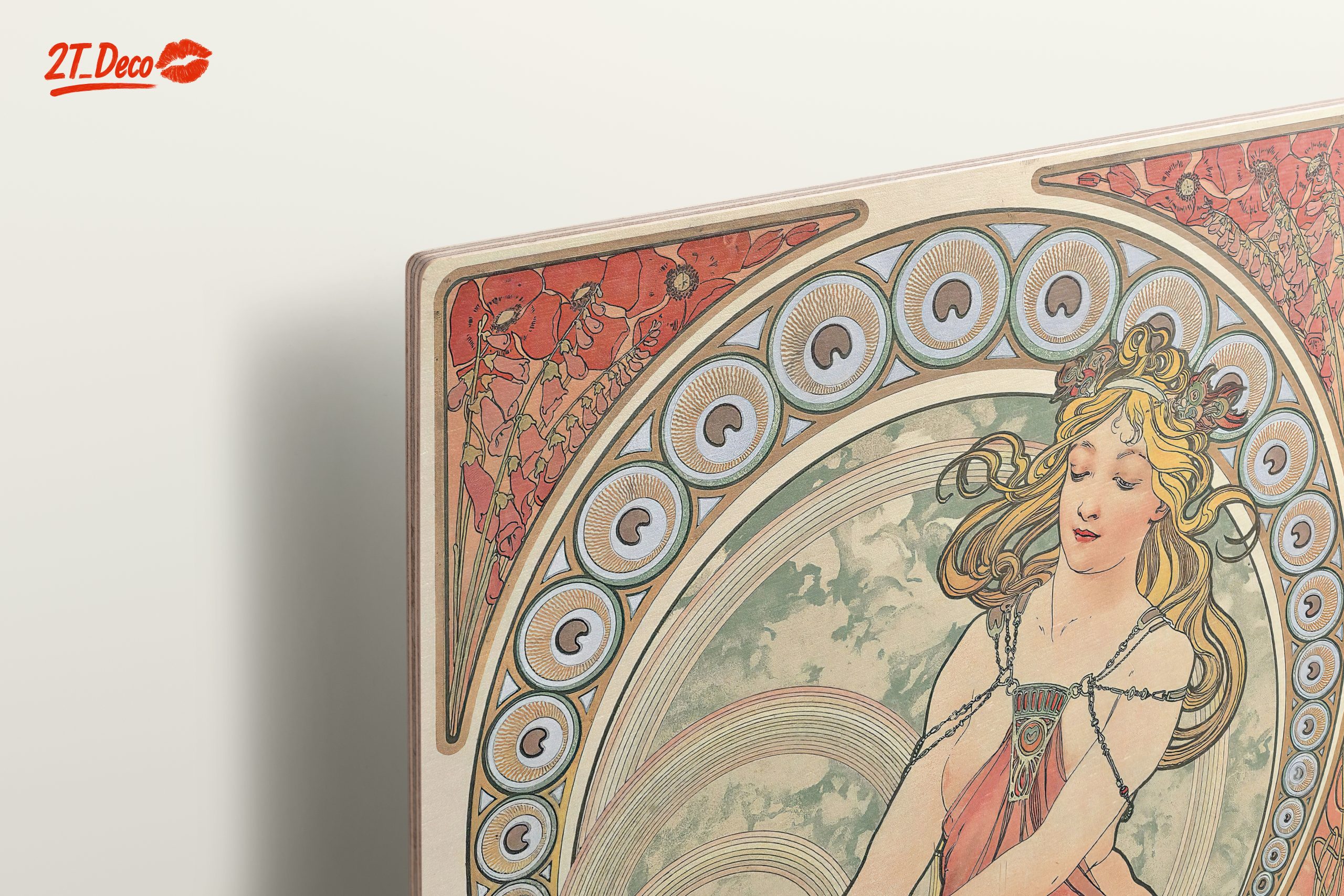 Alphonse Mucha Style Vintage Art - Image 15