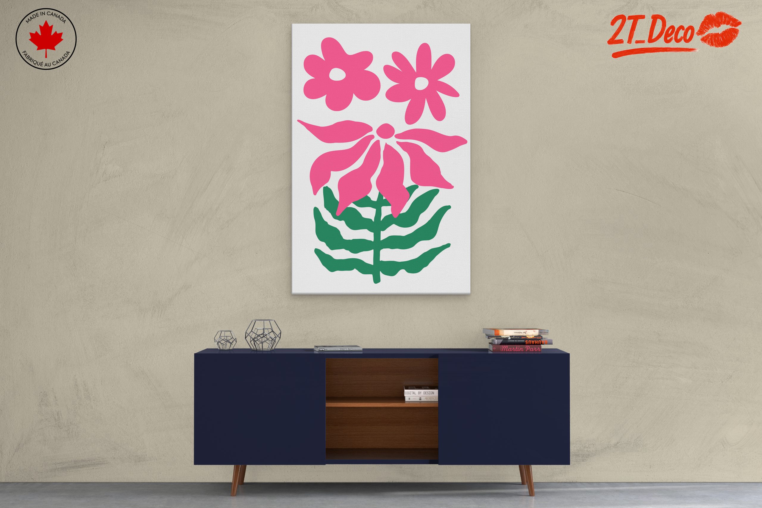 Vibrant Floral Design for Modern Spaces - Image 3
