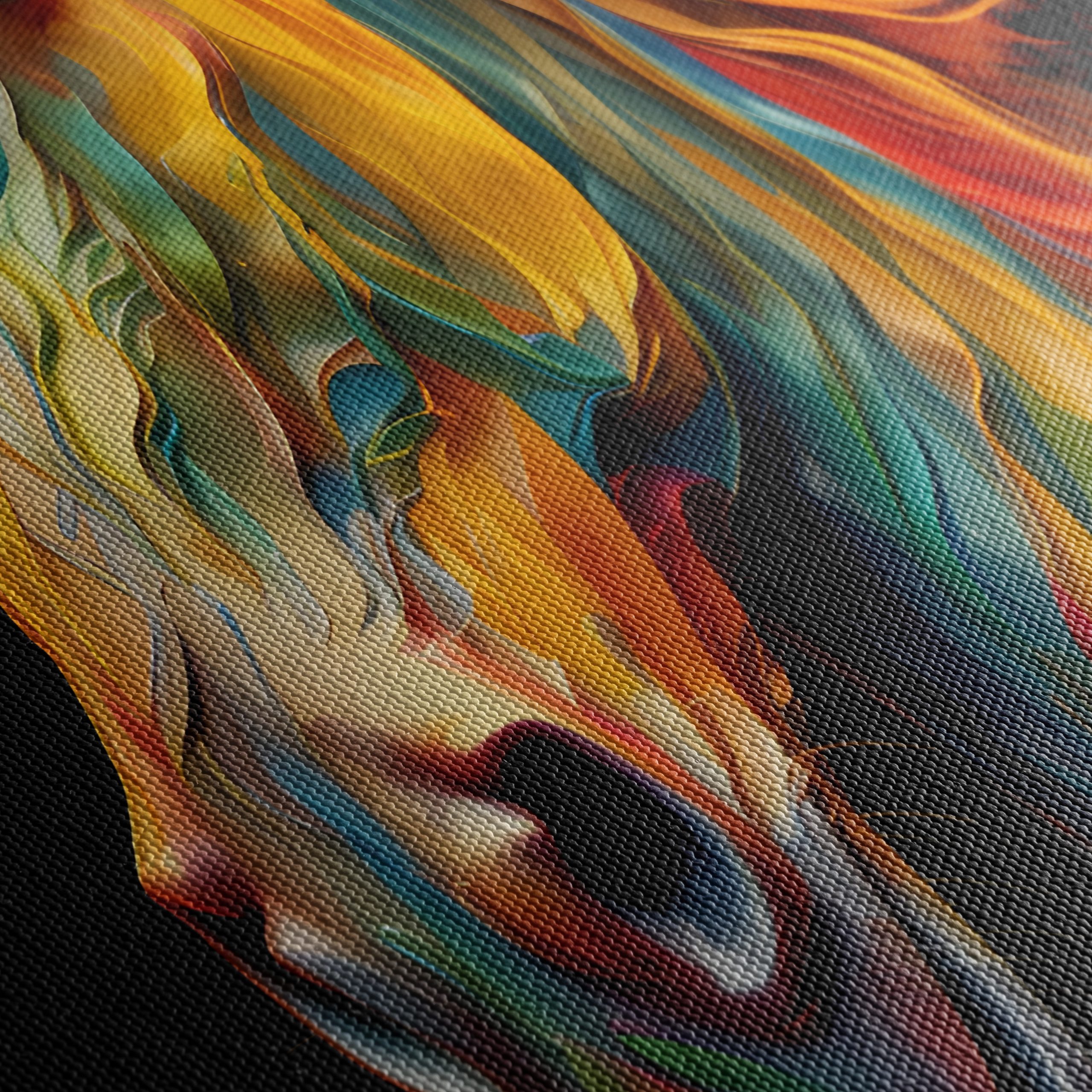 Vibrant Colorful Horse Art 2 - Image 5