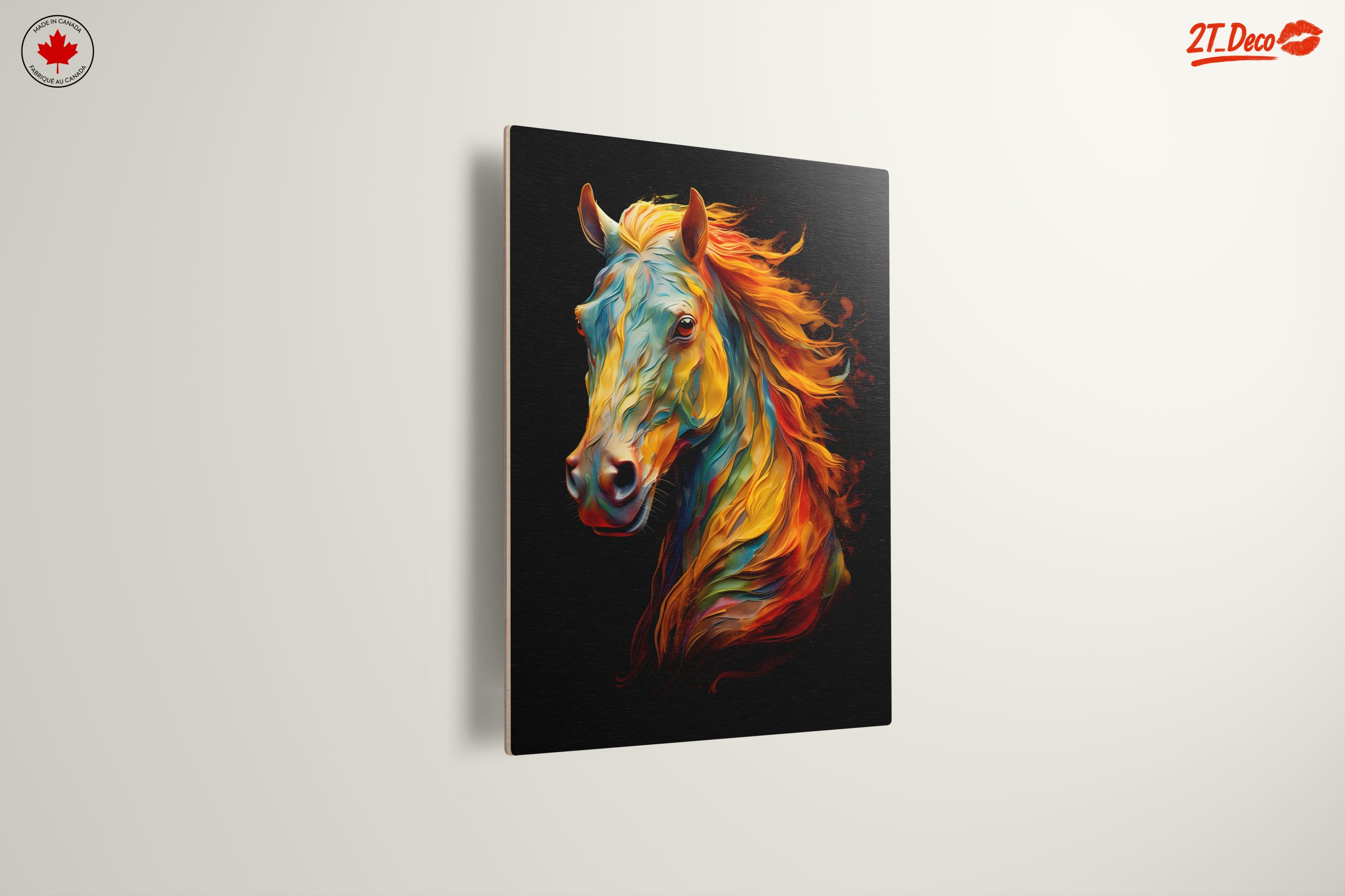 Vibrant Colorful Horse Art 2 - Image 13